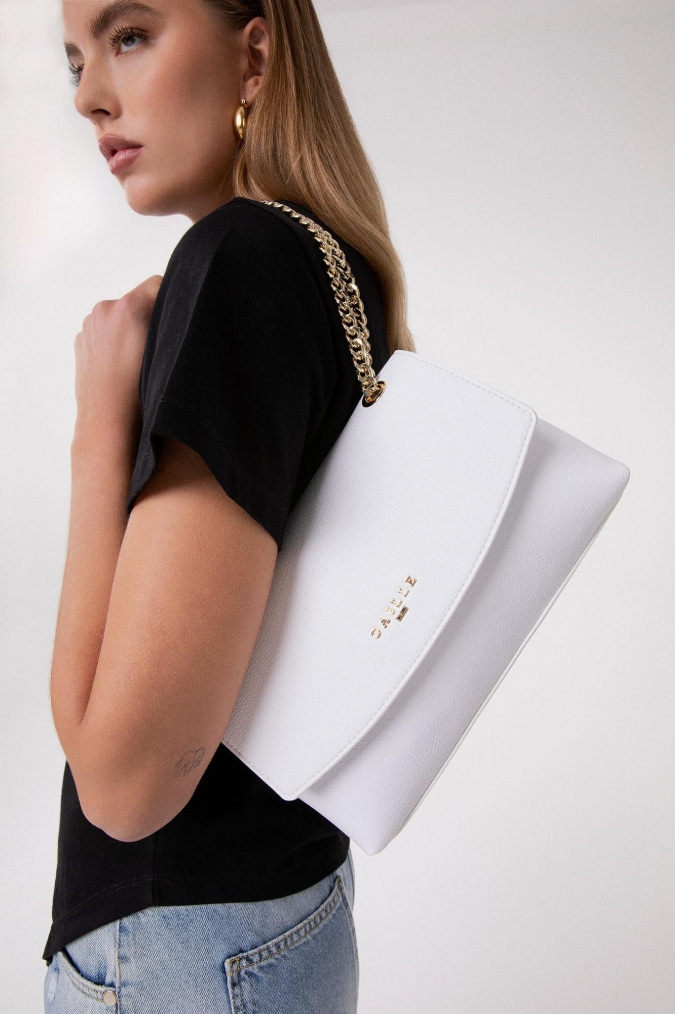 Regular Shoulder Strap Essential  Bianco - Gaëlle Paris GAACW03056-MTTW0002 BI01 GAELLE 