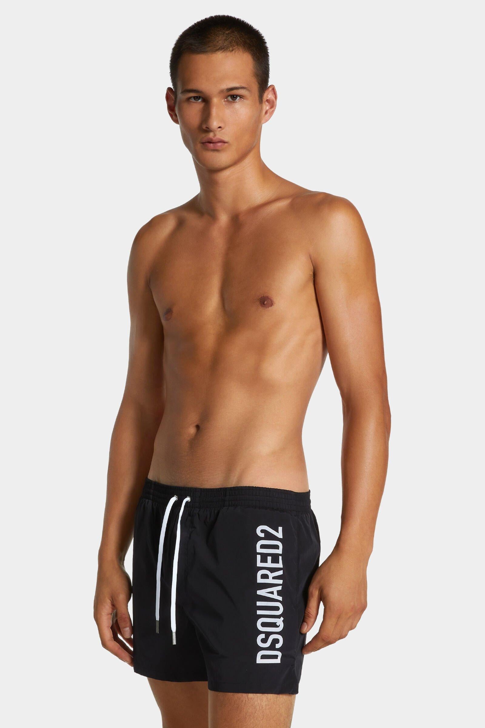 Costume Dsquared boxer midi nero D7B646000 010 DSQUARED 