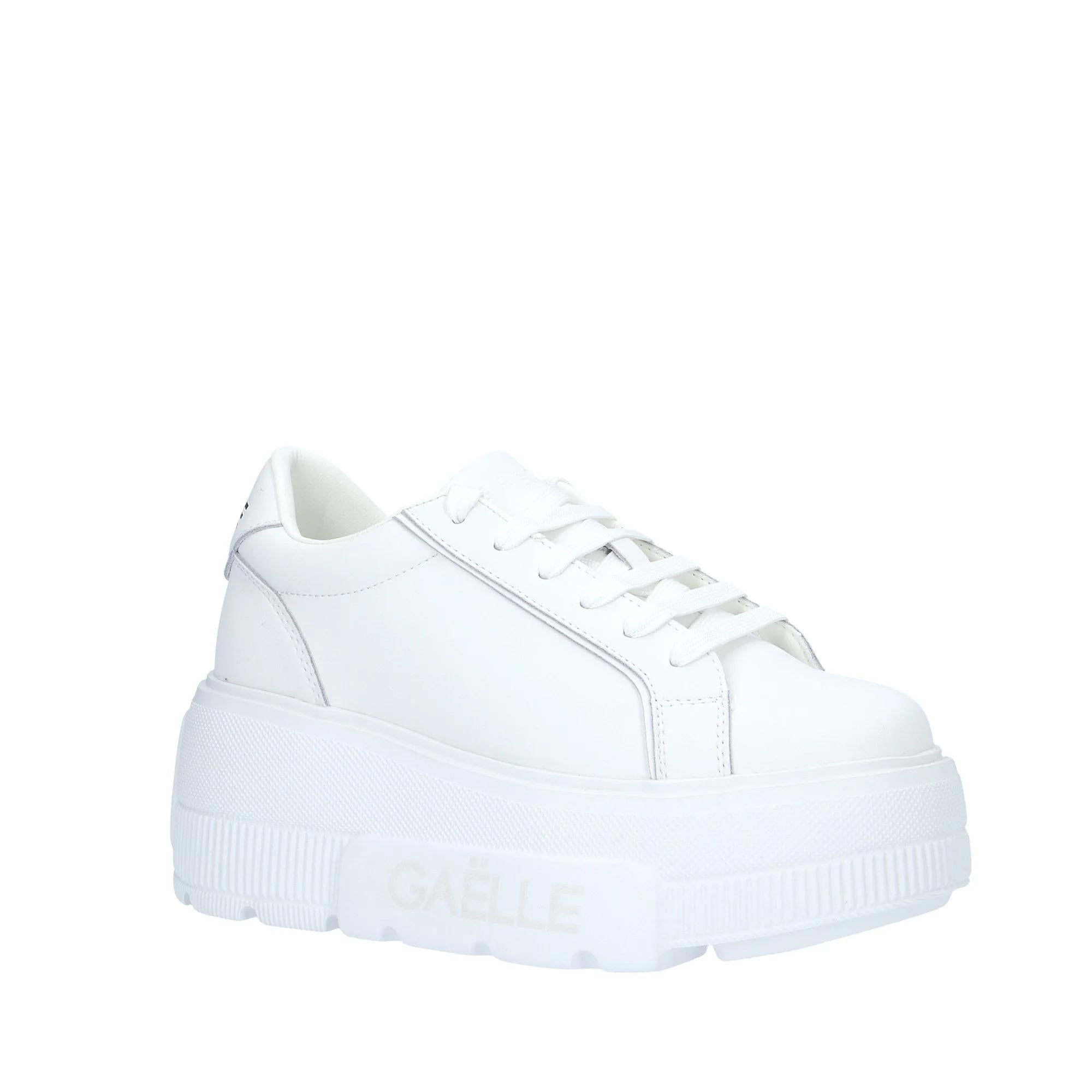 Sneaker Platform Bianco - Gaelle GACAW01615-MTFI0014 B01 GAELLE 