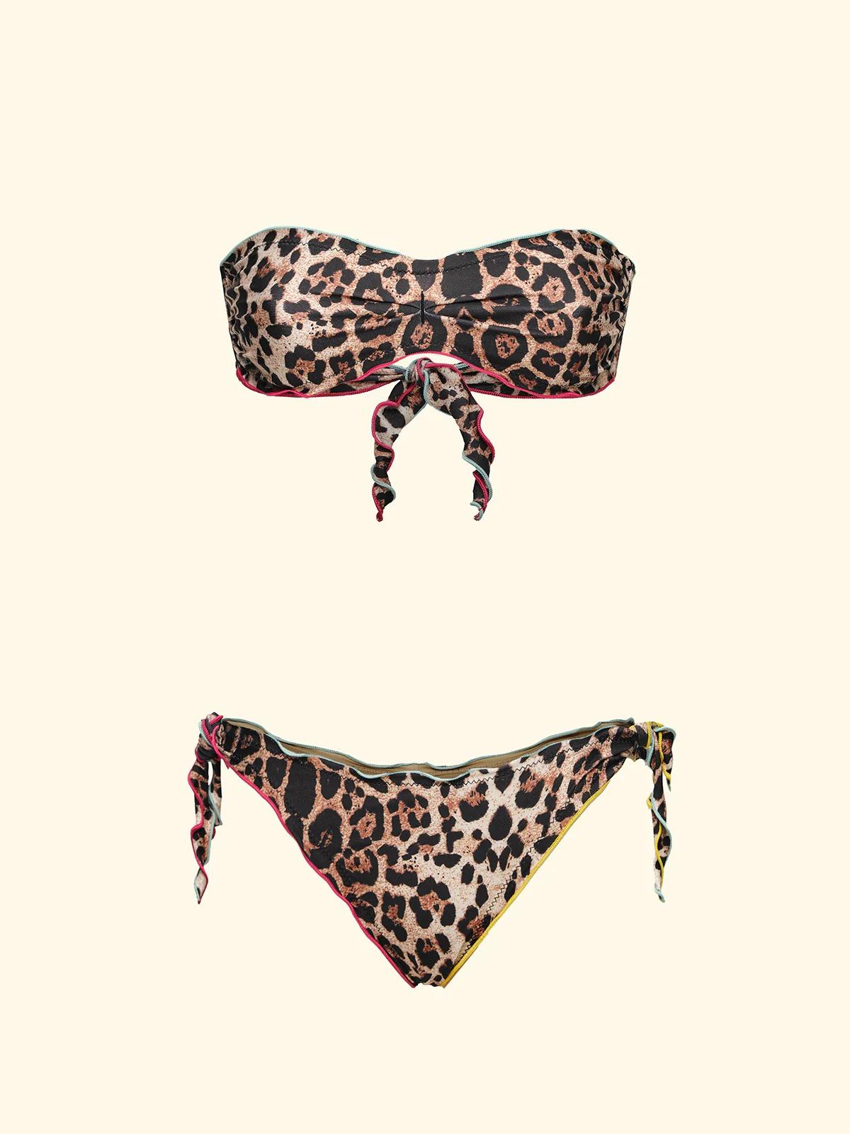 Bikini Donna Fxxk fascia-slip regolabile Fantasia SW2601X02 FK26-SW2601 X02 F**K 