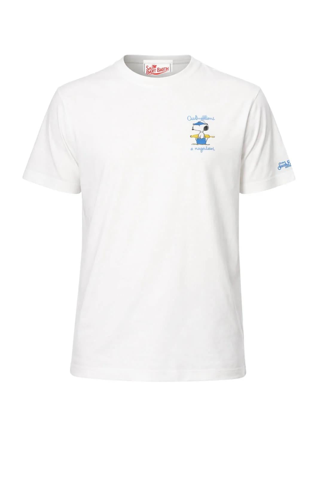 MC2 Saint Barth T-Shirt Uomo Portofino Snoopy Rigatoni POT0001 00754L MC2 SAINT BARTH 