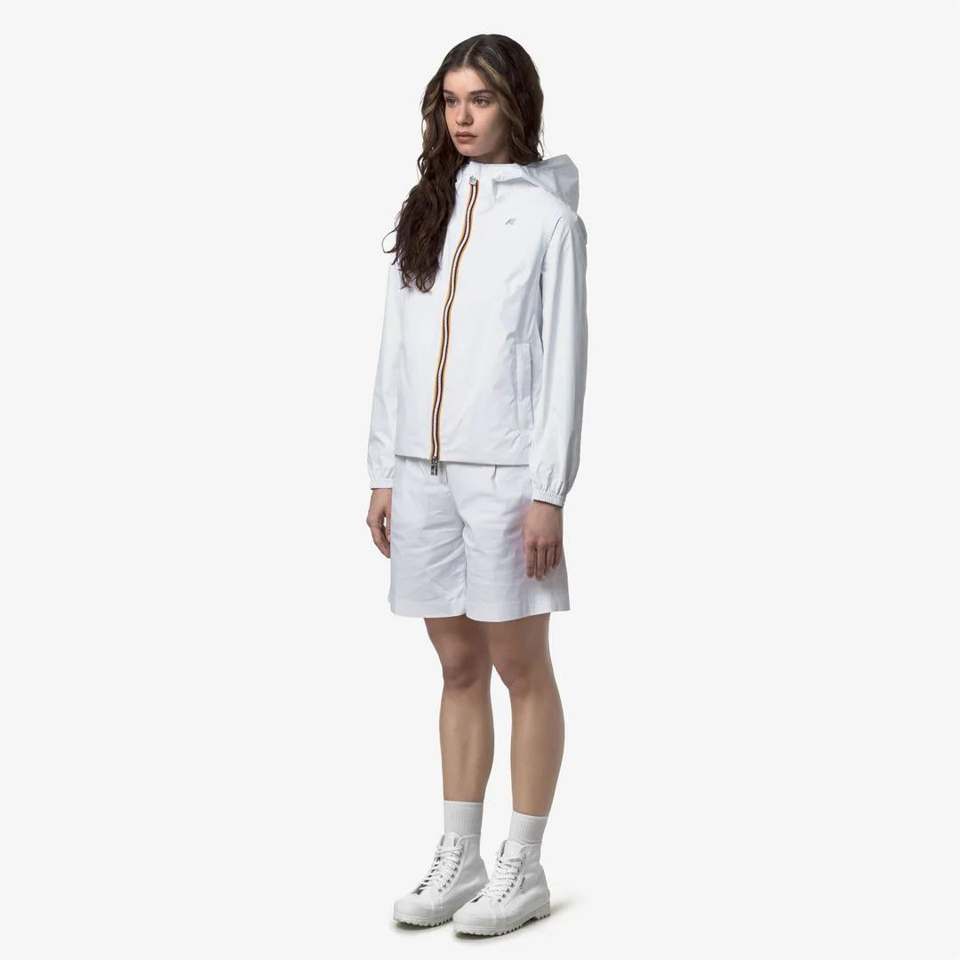 LIL 2.0 PLUS.2 REVERSIBLE<BR/>WHITE-BLACK PURE K21348W A0Z K-WAY 