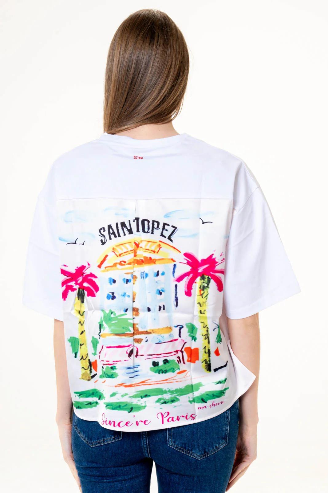 T-shirt sincere paris White BS-PE26-105 0006 SINCE'RE PARIS 