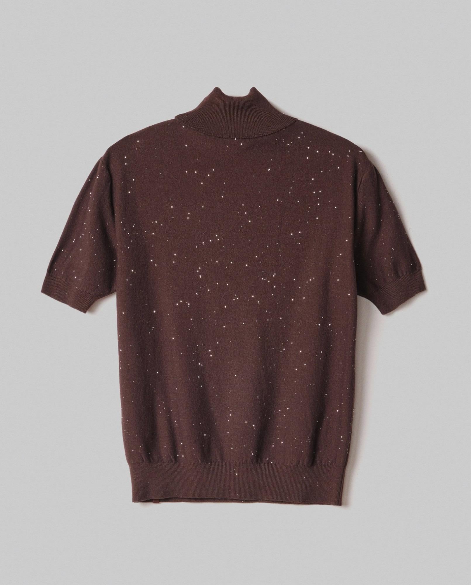 Dolcevita Mezza Manica Con Paillettes  Moro HINNOMINATE HMABW02312-MTTM0001 MA03 HINNOMINATE 