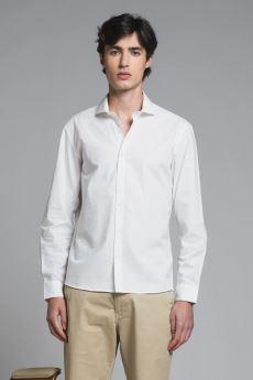 RILEY SHIRT COLLAR FRENCH IN 100% LINEN WHITE IM26SSSM-RILEY-LIN C24 IMPURE 