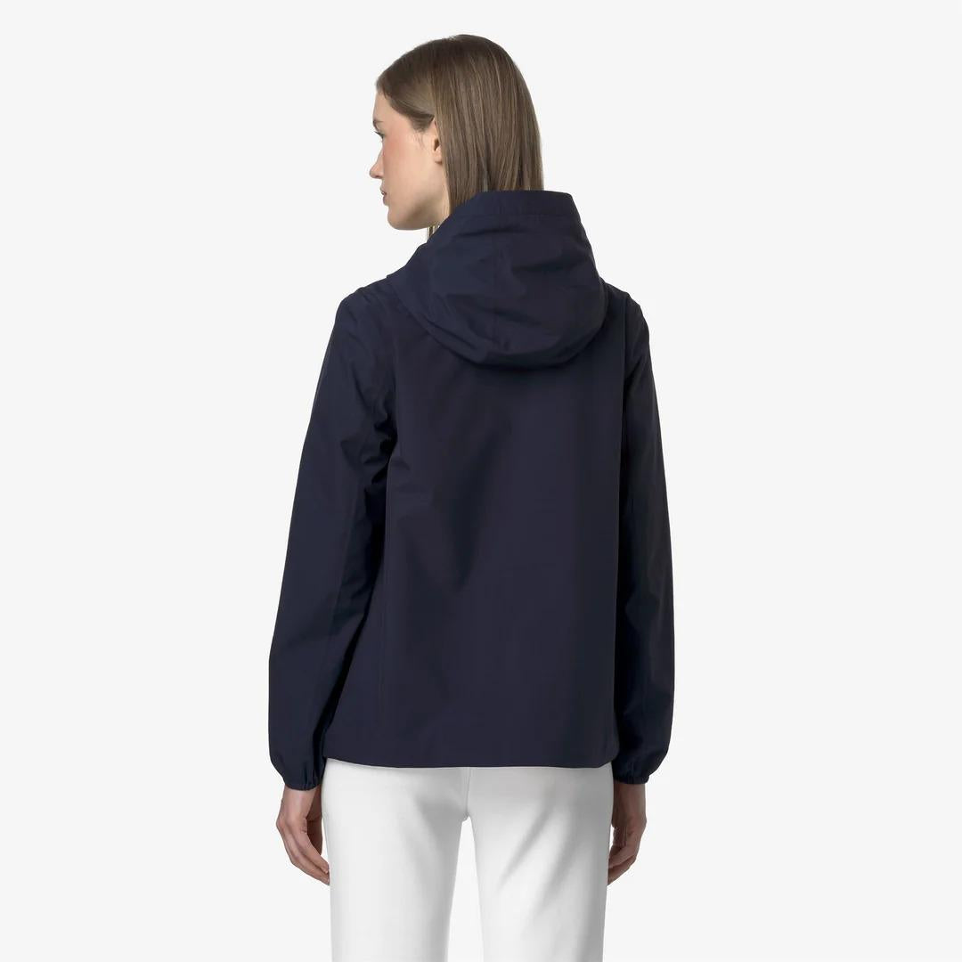 MARGUERITE STRETCH POLY JERSEY<BR/>BLUE DEPTH K8138PW K89 K-WAY 