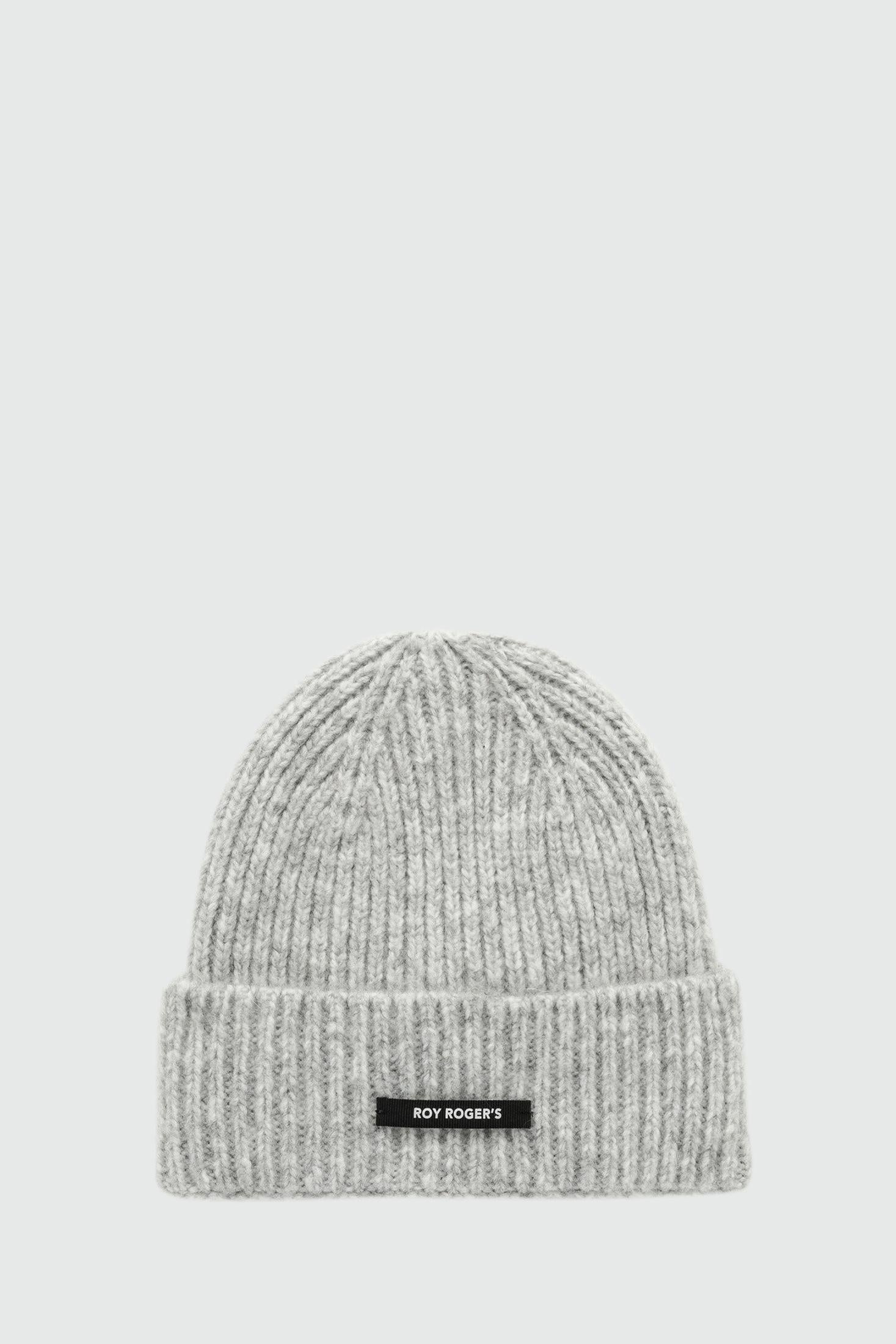 BEANIE IN MISTO LANA GREY MELANGE RND931CH47XXXX C0094 ROY ROGER'S 