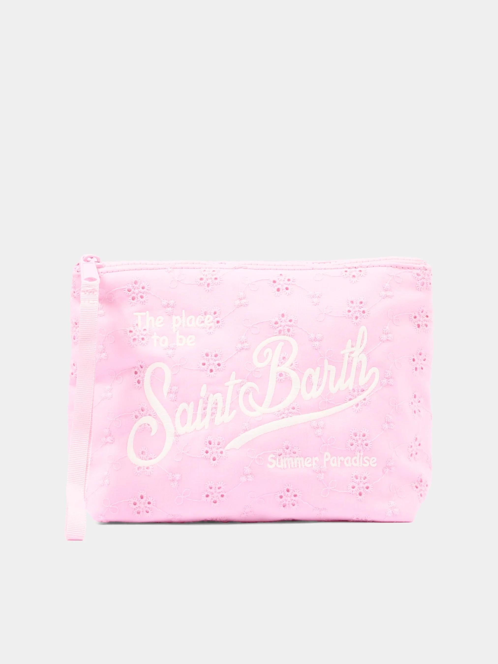 Mc2 Saint Barth Pochette Aline Rosa In Cotone Sangallo ALI0045/03025L ALI0045 03025L MC2 SAINT BARTH 