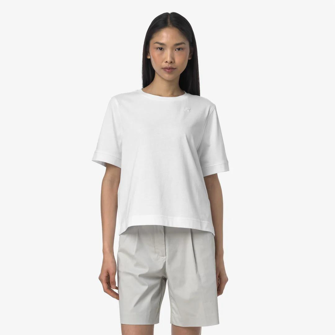 SELUNE JERSEY<BR/>WHITE K2148EW 001 K-WAY 