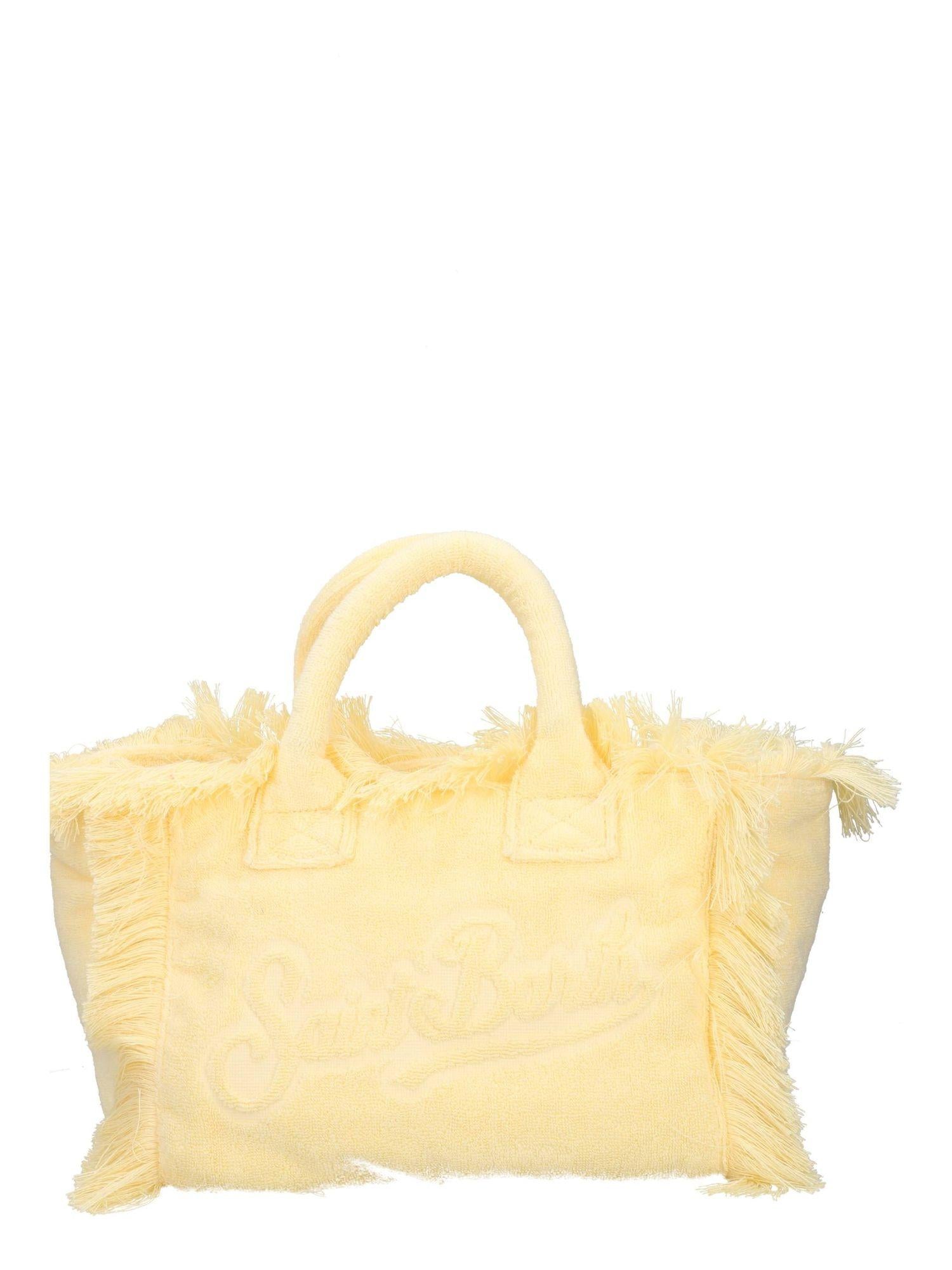 Borsa Colette Terry MC2 Saint Barth COL0011 00409L  gialla. COL0011 00409L MC2 SAINT BARTH 