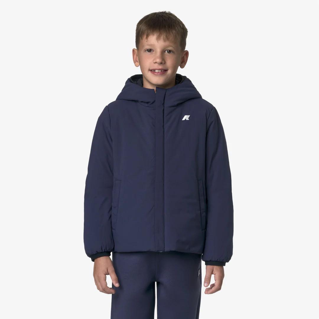 P. JACK ST WARM REVERSIBLE<BR/>BLUE DEPTH-BLUE DEEP COBALT K71337W* B0S K-WAY 