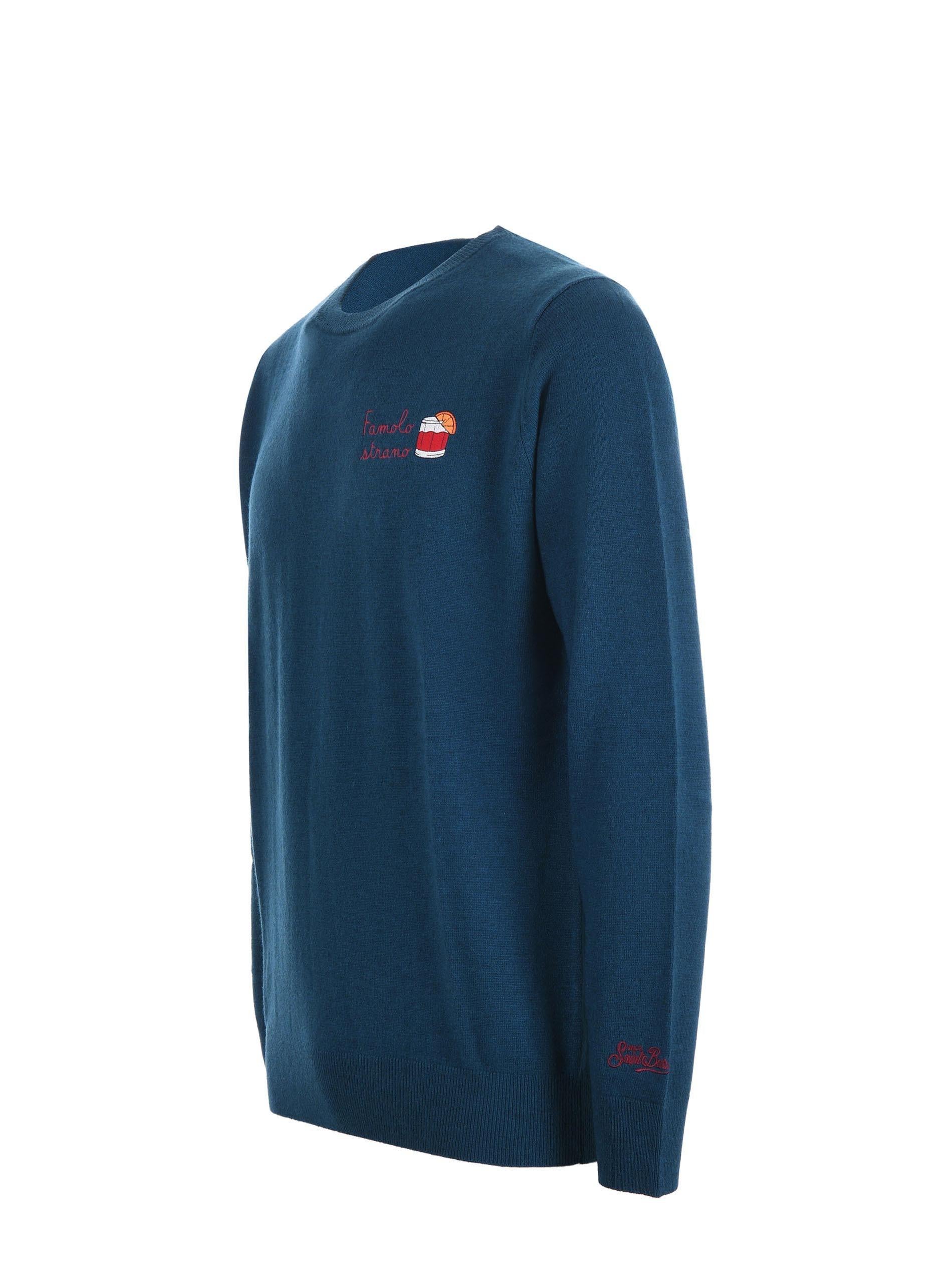 Maglione St.Barth heron light embryFamolo Strano HER0024 03473I MC2 SAINT BARTH 