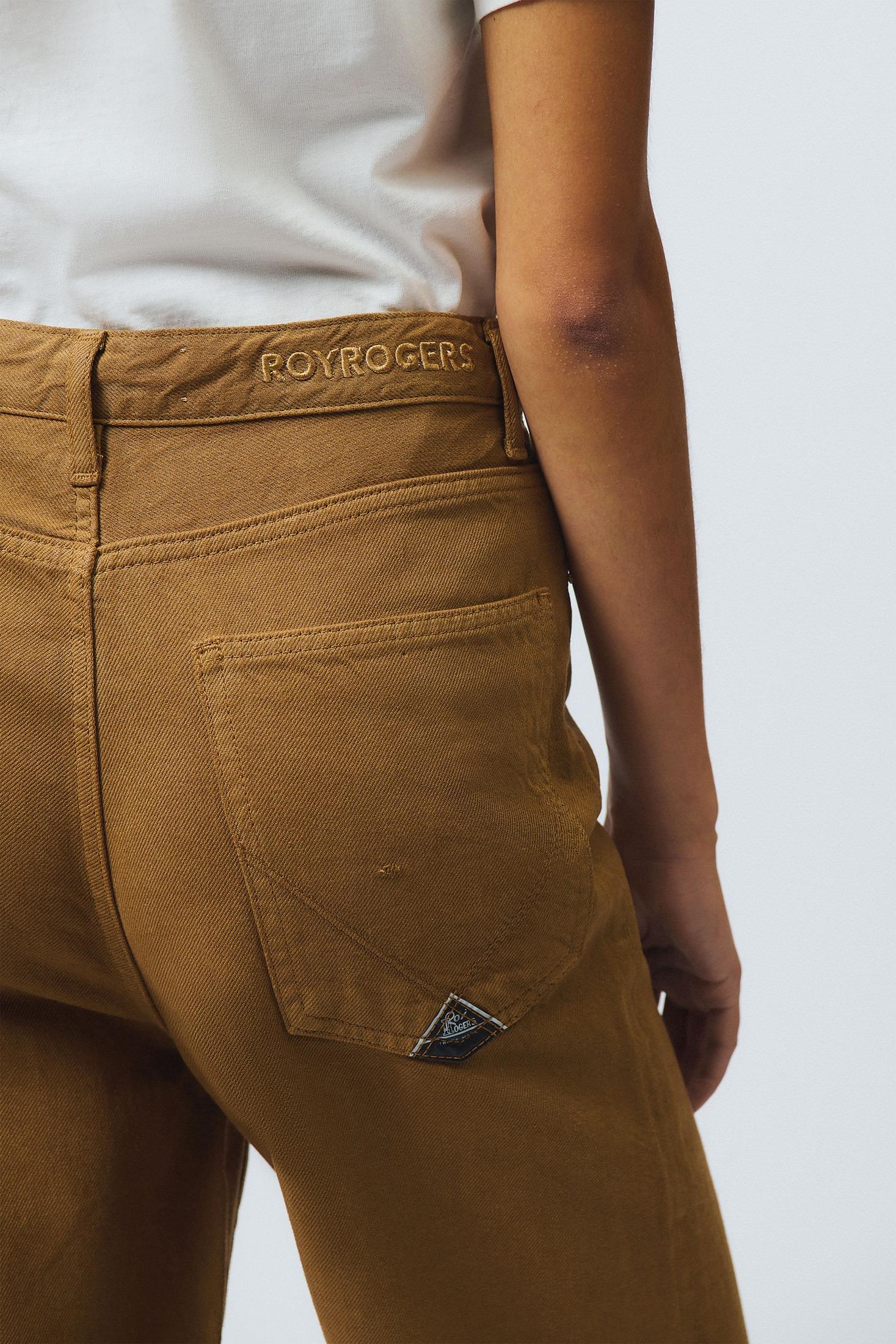 JEANS RITA CROPPED OLD REVERSE RUSTY RND043P4352716 C0642 ROY ROGER'S 
