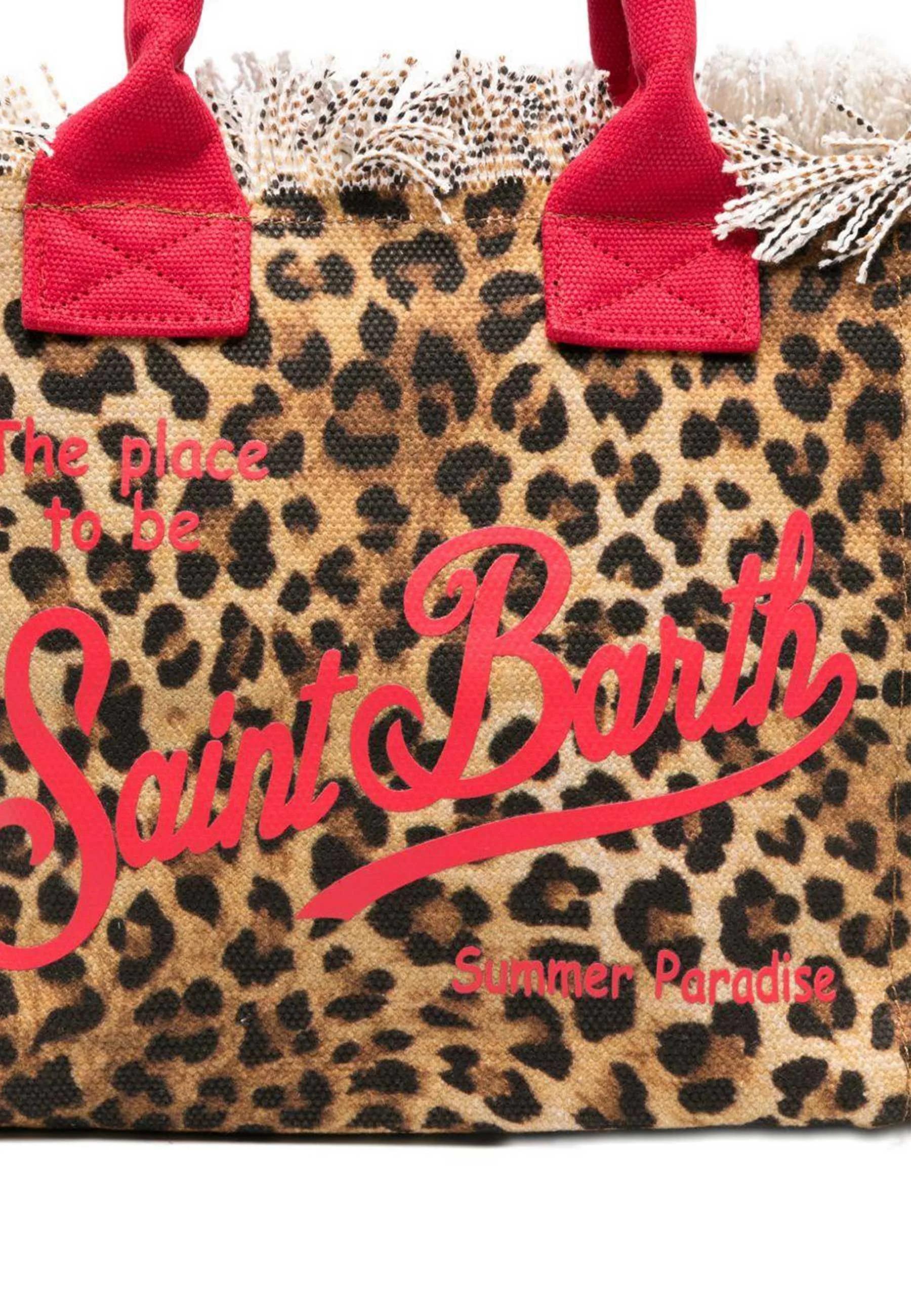 Mc2 saint barth Borsa Vanity Mini Fantasia Leopardata VAMI001 00329L MC2 SAINT BARTH 