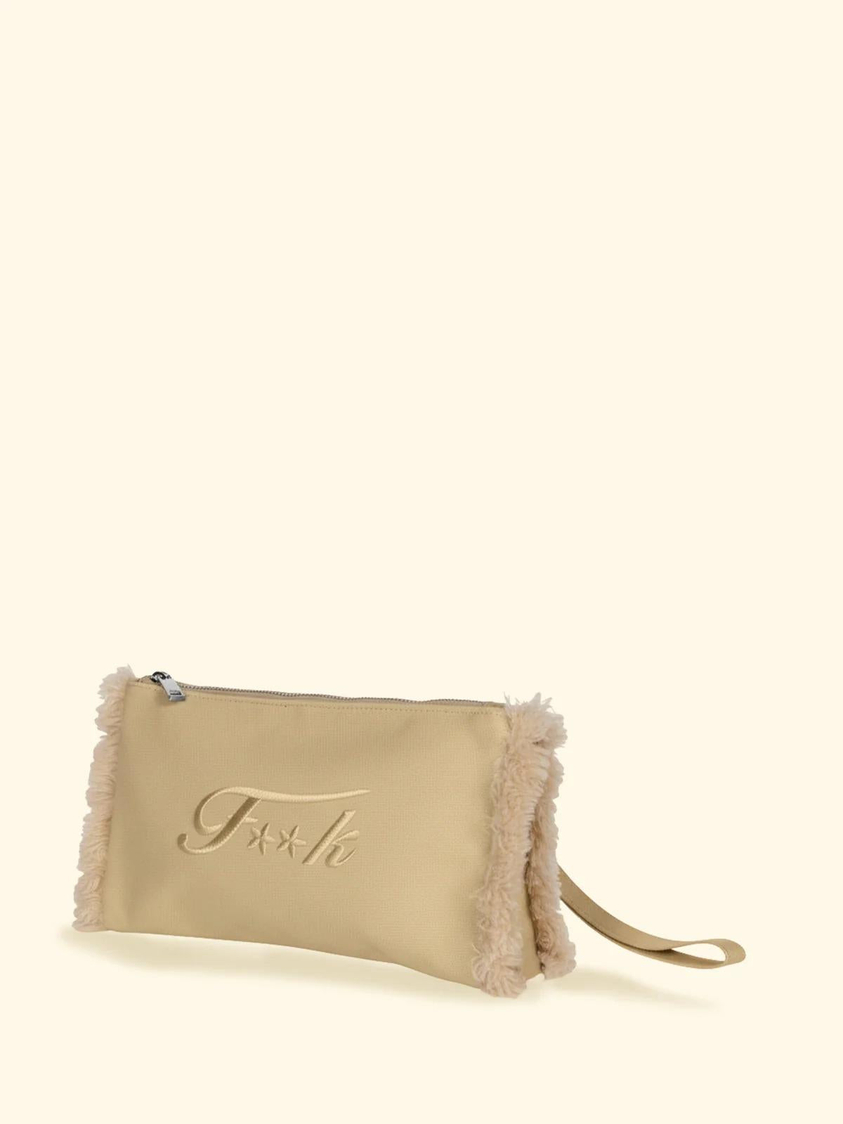 Mini Pochette Donna F**K Beige SW0115-BG FA26-SW0115 BG F**K 