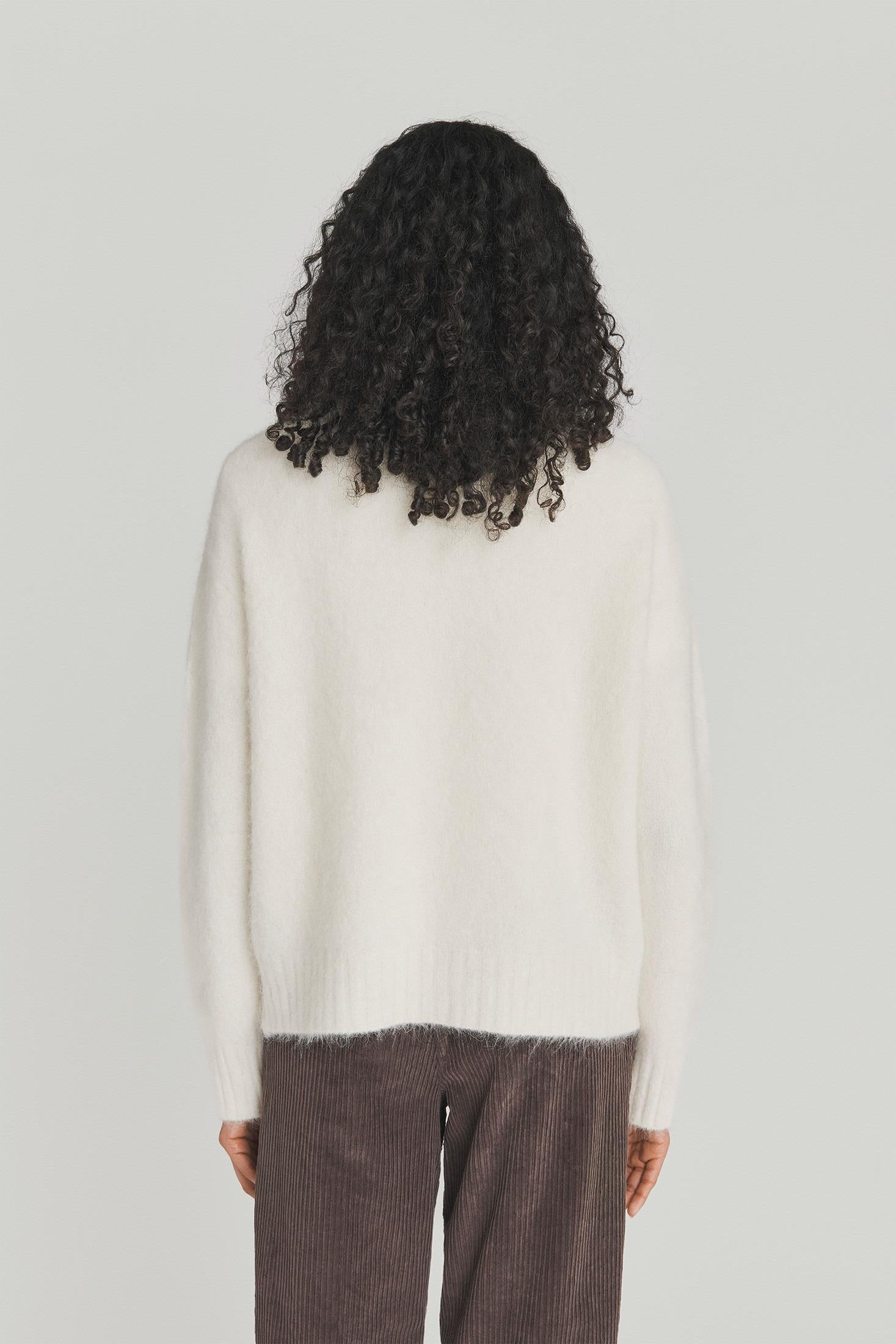 PULLOVER IN ALPACA BIANCO RND559CNXXXX C0069 ROY ROGER'S 