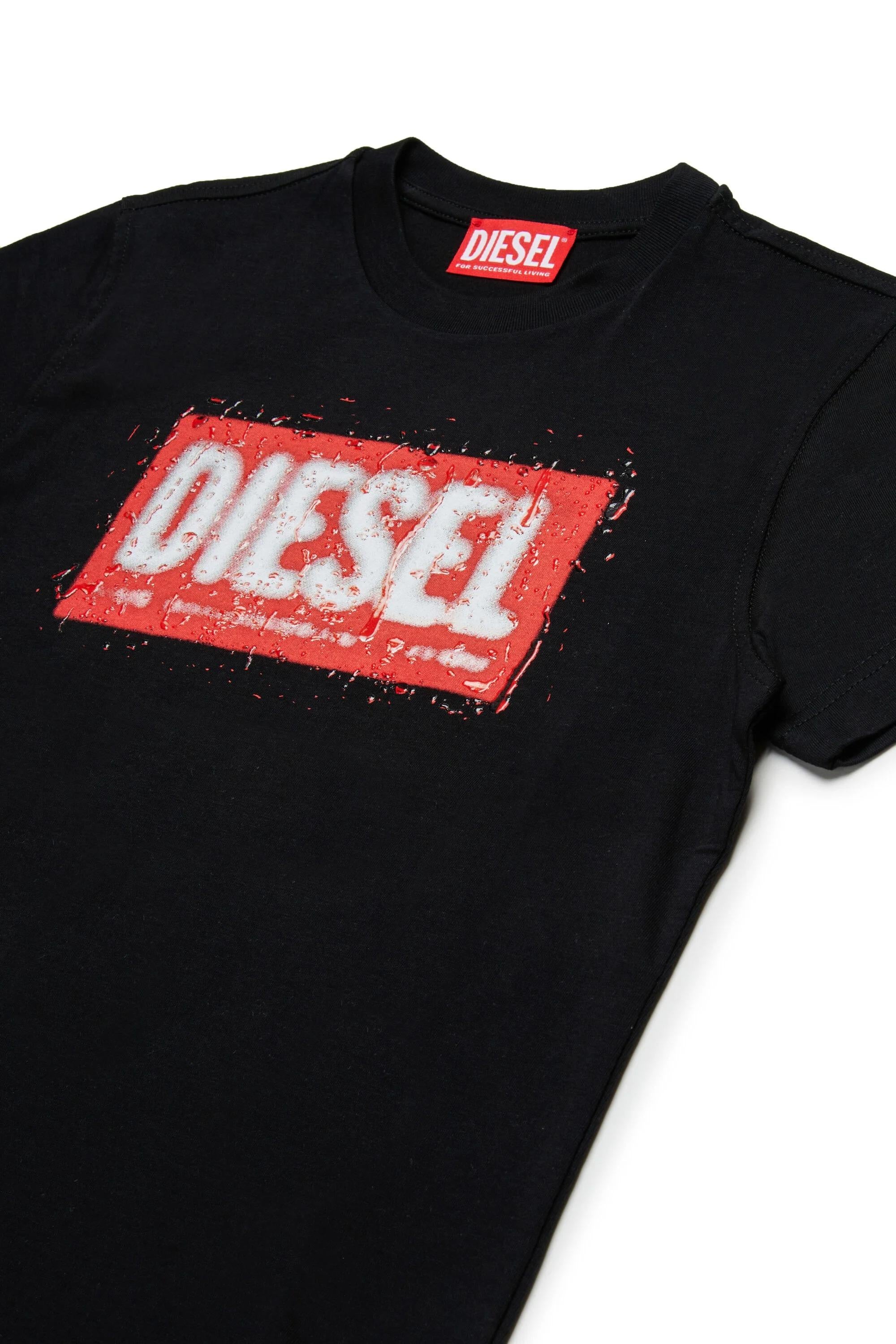 T-shirt diesel bambino tadjustq10 J02476-00YI9 K900 DIESEL 