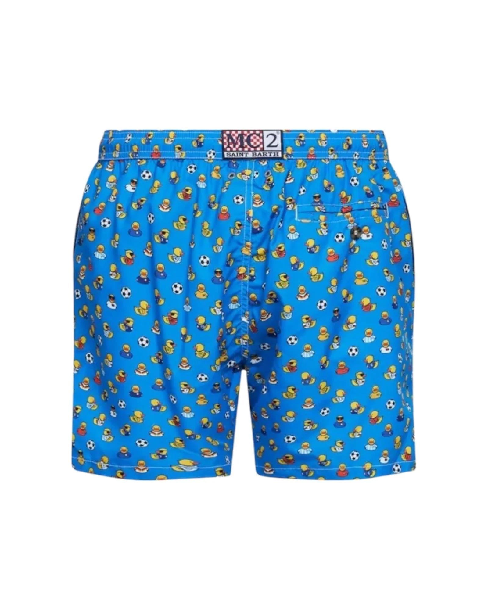 MC2 SAINT BARTH<BR/>Costume Lighting Micro con stampa Ducky soccer LIG000303291L LIG0003 03291L MC2 SAINT BARTH 