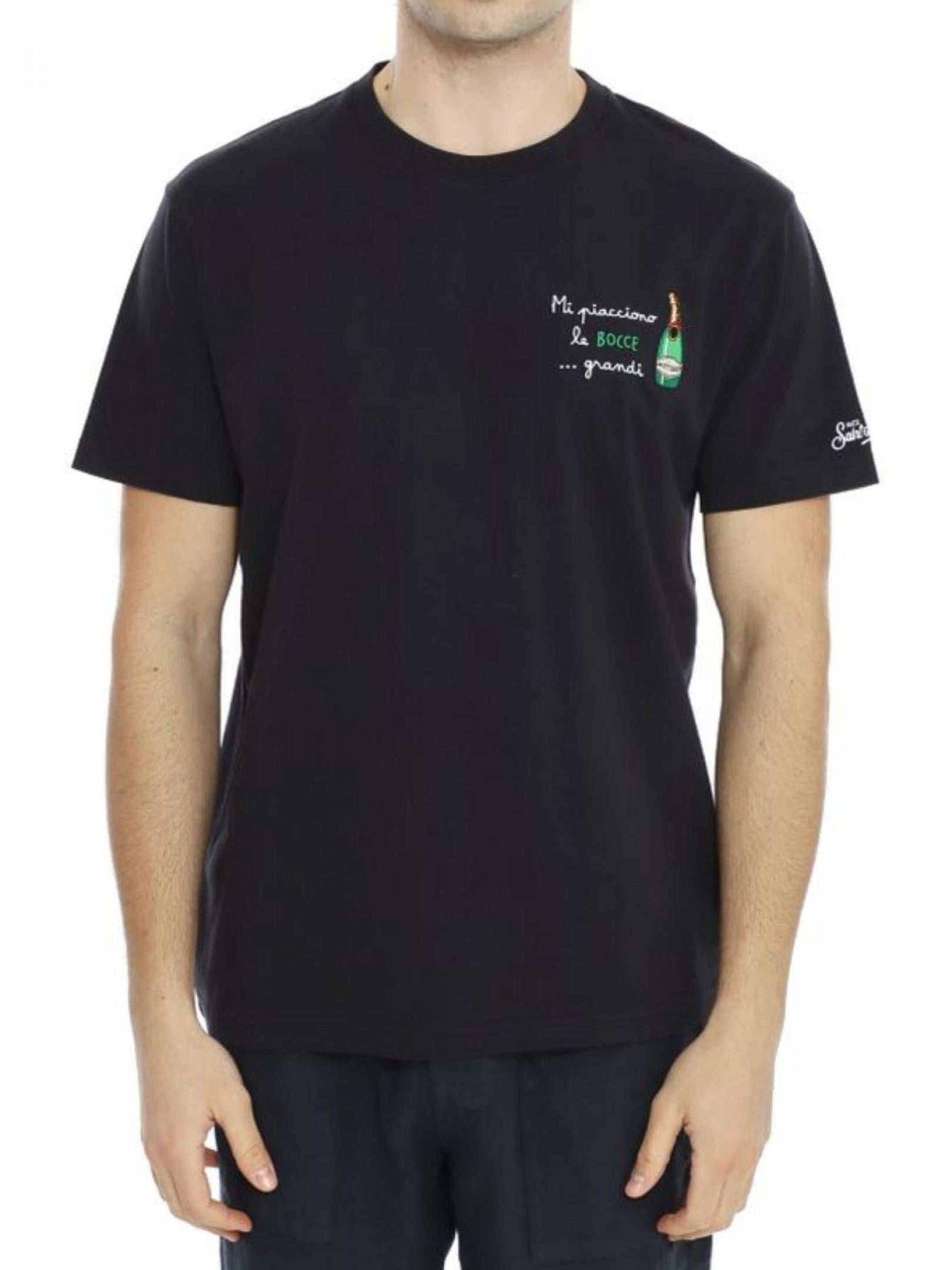 Mc2 Saint Barth  T-shirt Anott  Mi piacciono le Bocce grandi ARN0001 03262I MC2 SAINT BARTH 