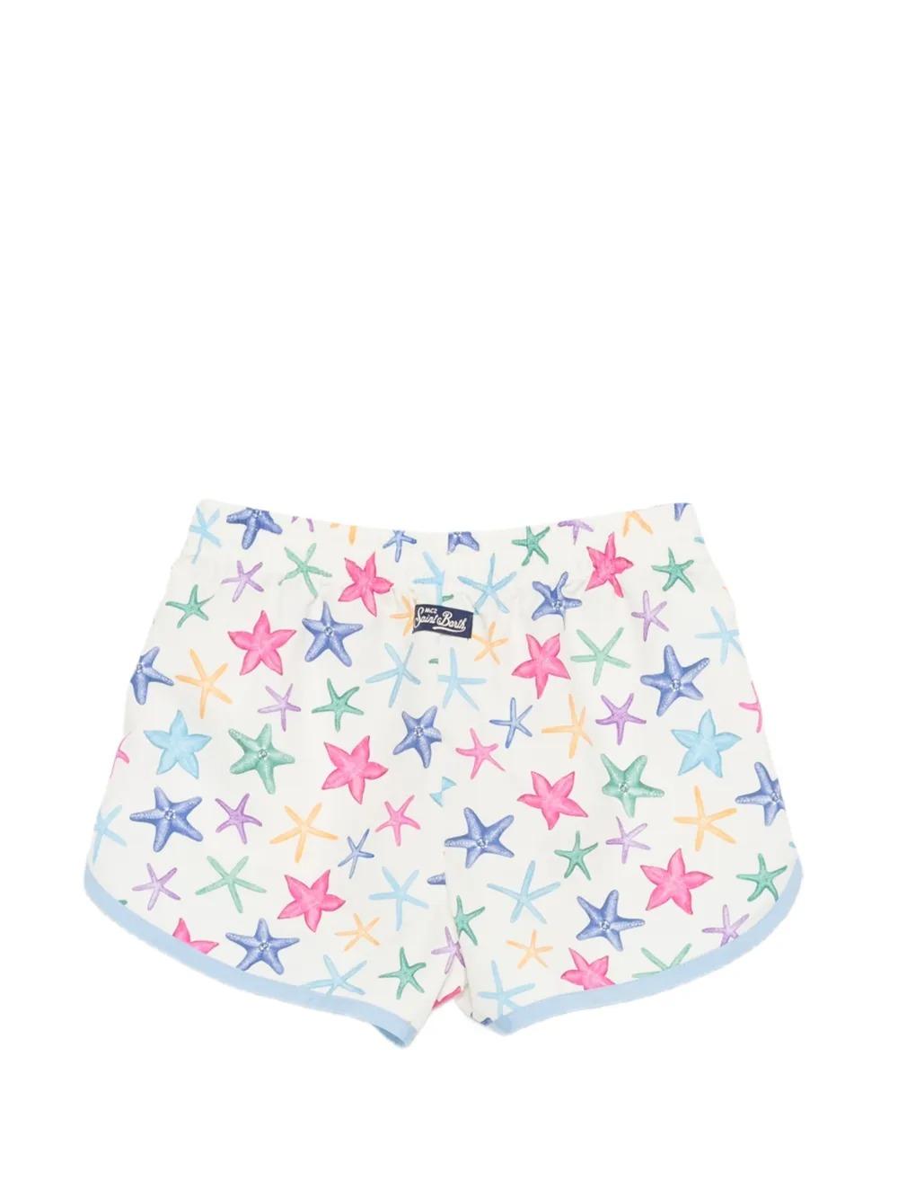 Francie String per bambina MC2 Saint Barth Kids con stampa stelle marine all-over FRC0002 00578L MC2 SAINT BARTH 
