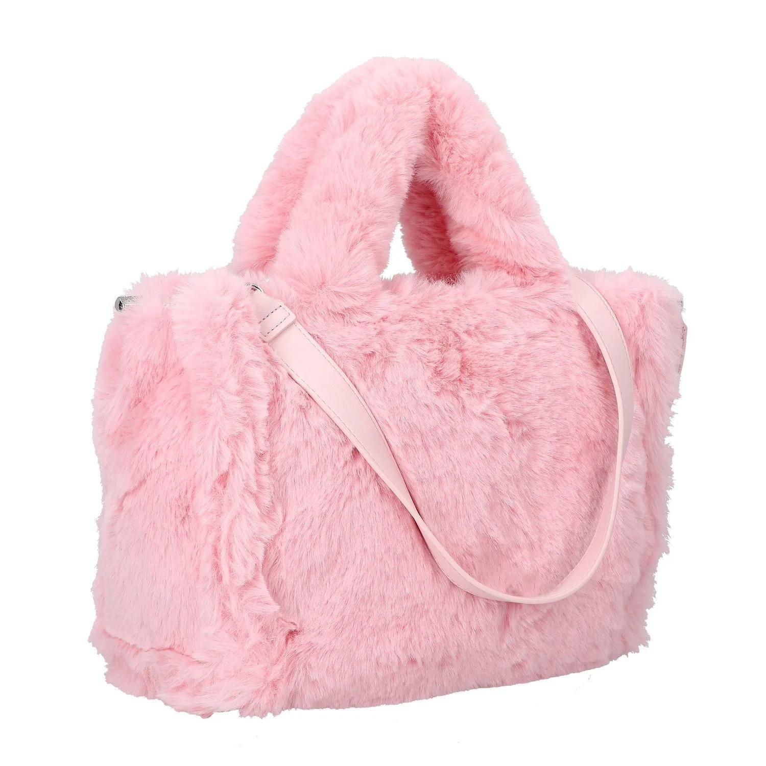 Juicy Couture Iris Fur Borsa shopper M 32 cm rosa BIJIR8956WZ C494 JUICY COUTURE 