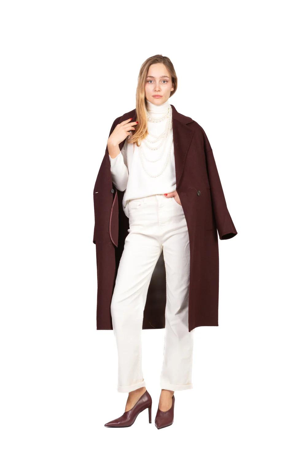 Vicolo - Maglia collo alto Art. 22202F BIANCA 22202F BIANCO VICOLO 