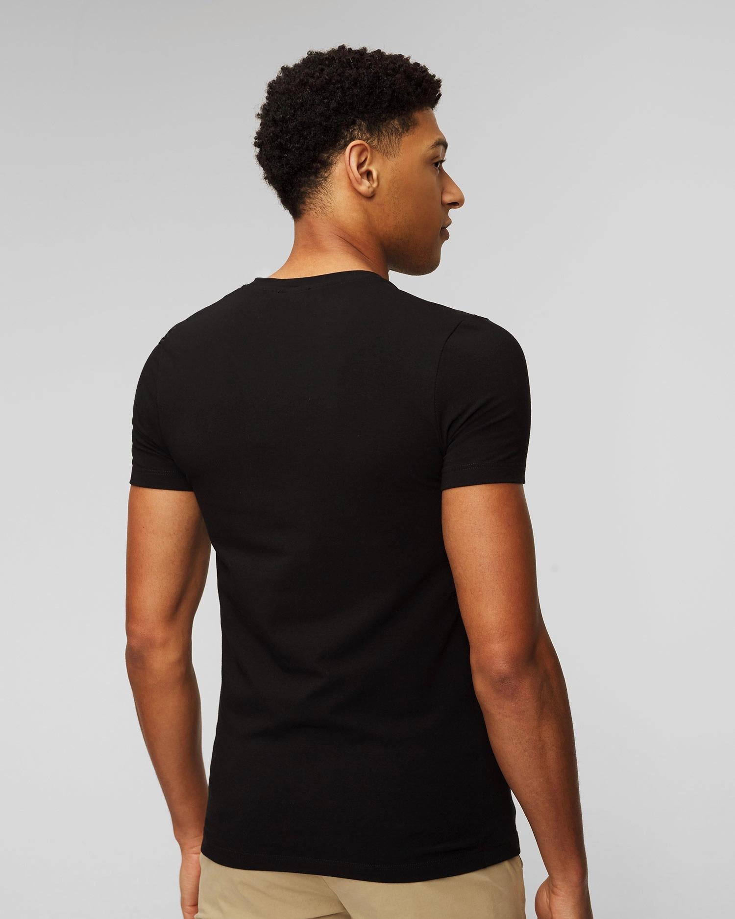 T-shirt bianca da uomo Dondup Nero US221-JS0125U-ZL4 999 DONDUP 