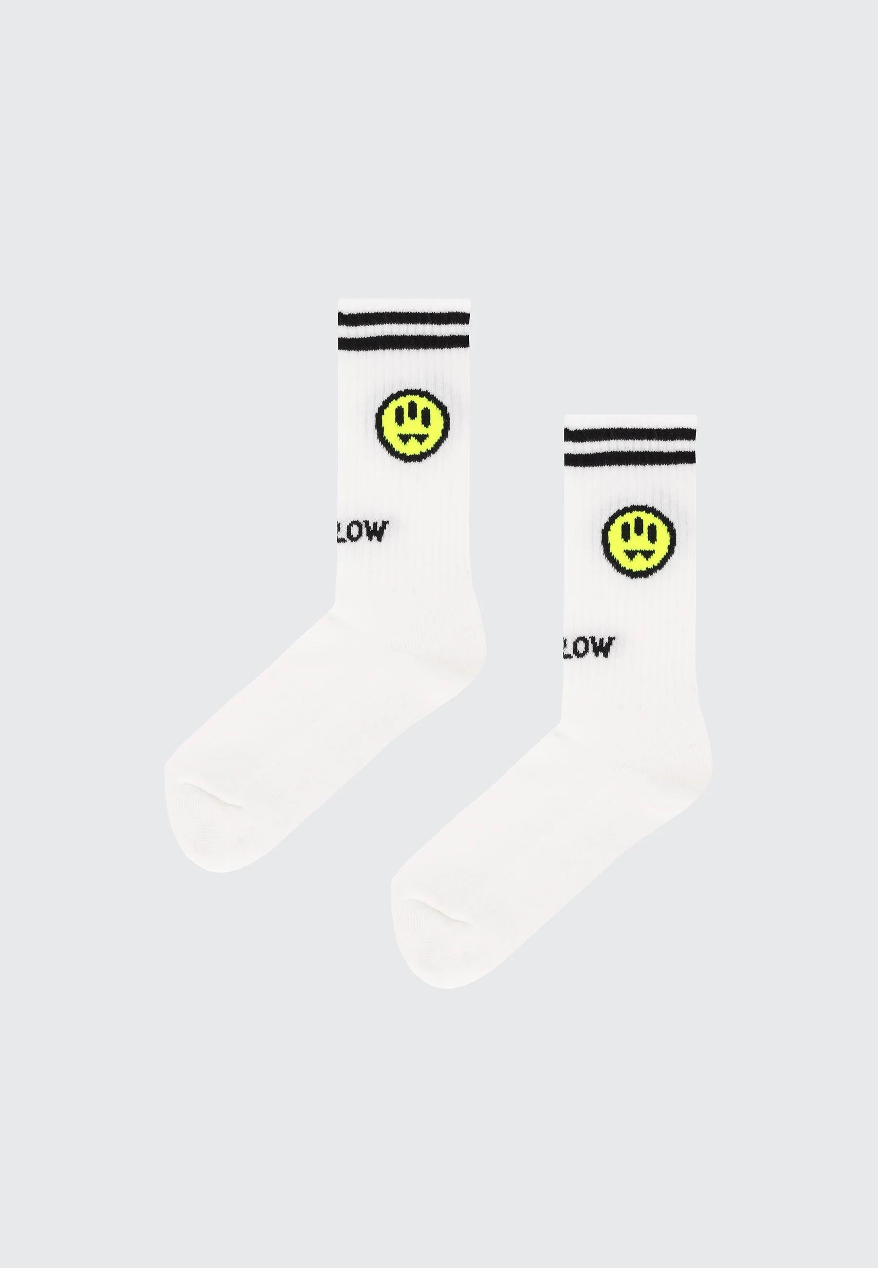 BARROW CALZINI ICONIC OFF WHITE S6BKJUSO028 002 BARROW 