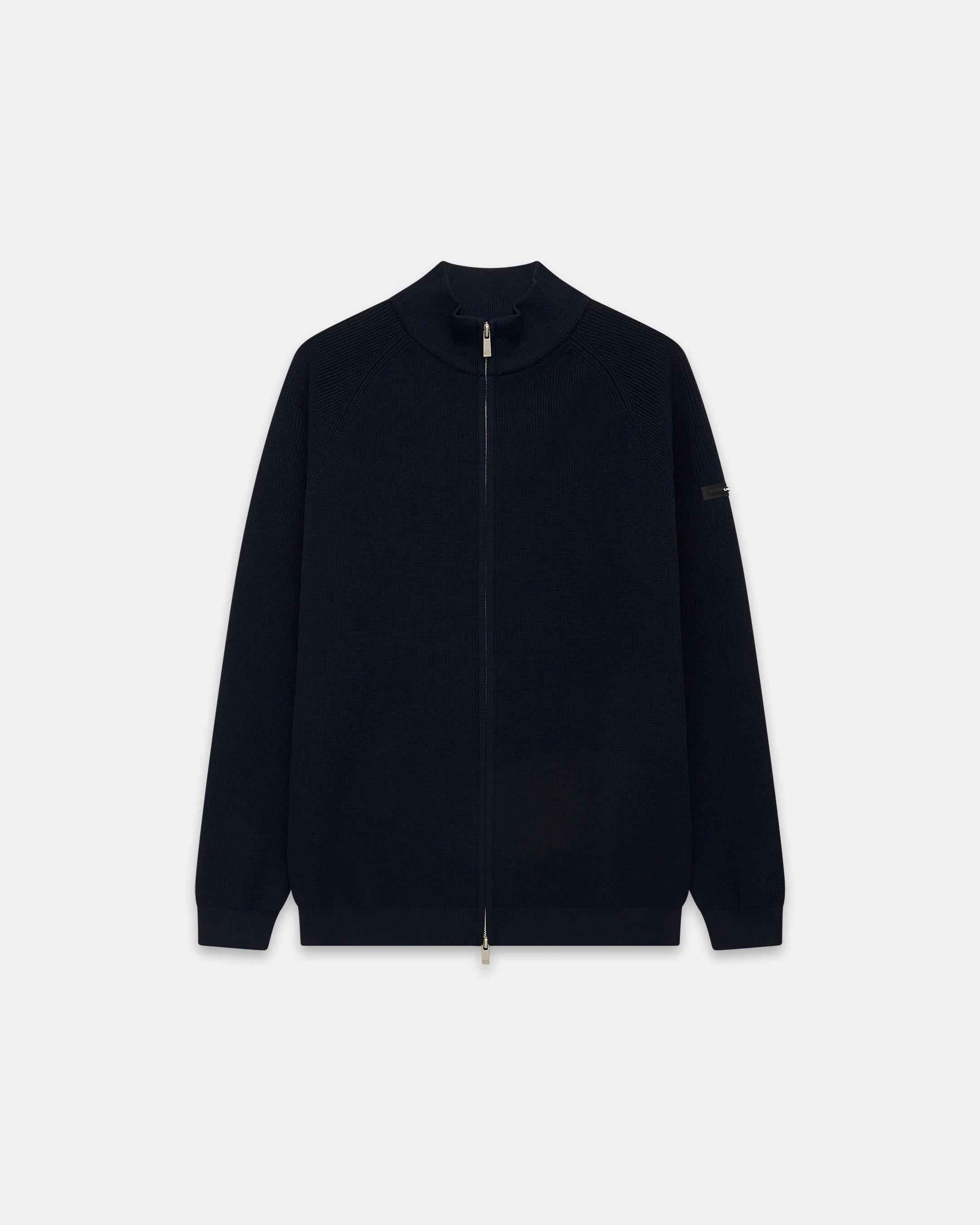 UNITY MAGLIA ZIP CHIMBO AIR BLUE NAVY KN-CHIMBO AIR-AW25 BN UNITY 