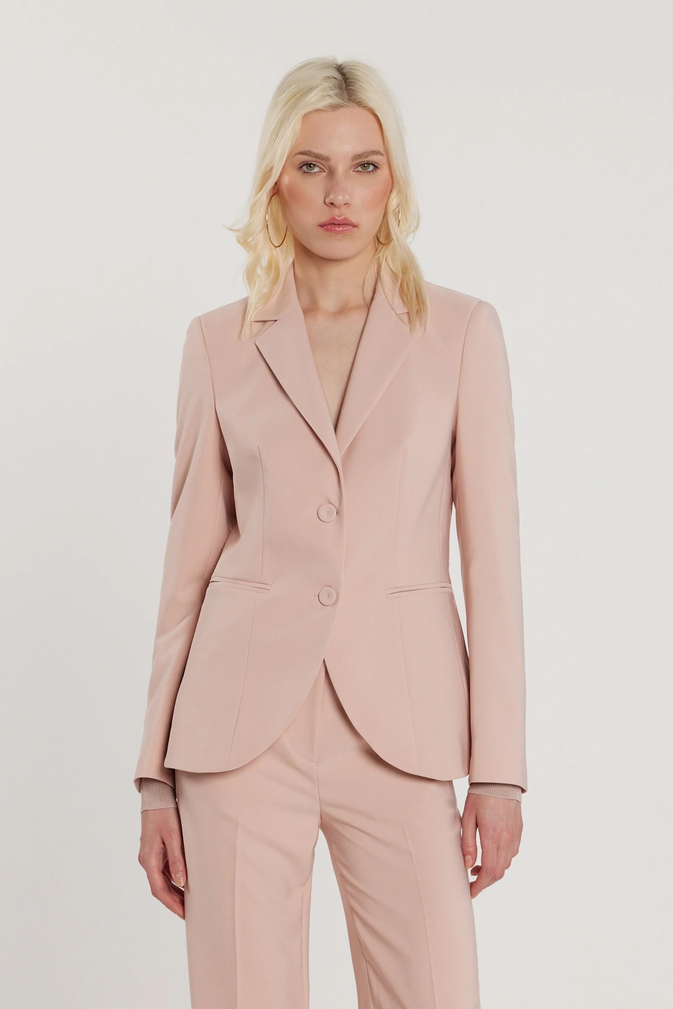 RELISH Giacca TOBITA maniche lunghe due bottoni con tasche filetto SILVER PEONY RDP2605006029 1489 RELISH 