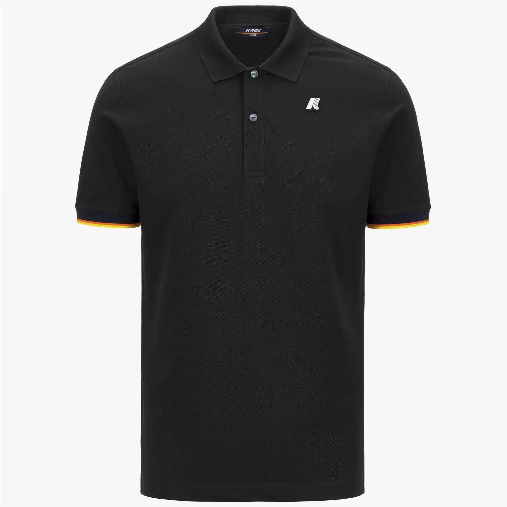 VINCENT PIQUE SLIM<BR/>BLACK PURE K1125BW USY K-WAY 