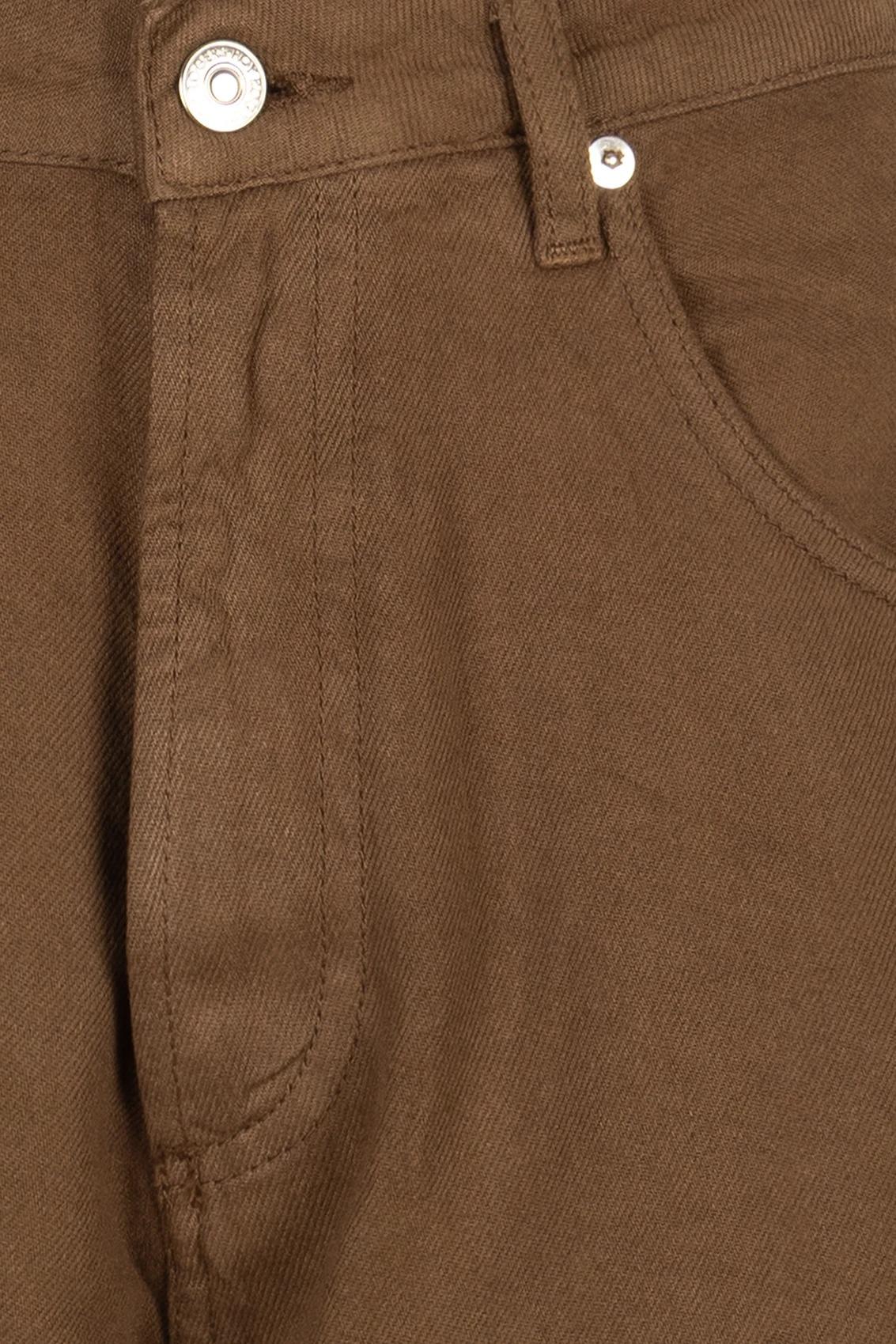 Short Roy Roger's girlfriend light bull tencel old reverse brown RND107P4352716 C0241 ROY ROGER'S 