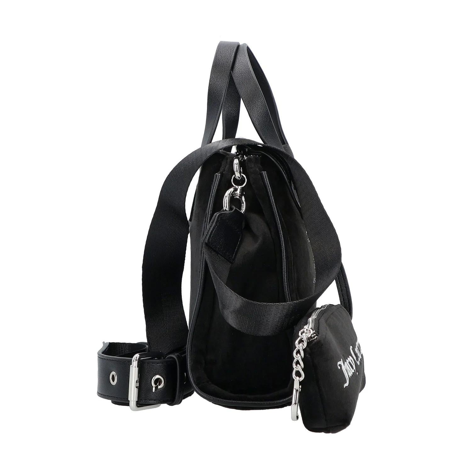 Juicy Couture borsetta Iris Velvet nera BIJIR8945WZ C000 JUICY COUTURE 