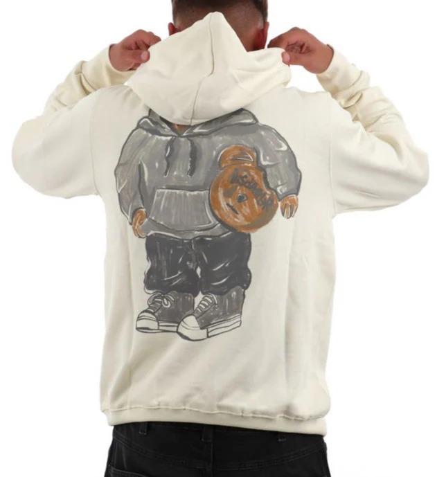 Felpa cappuccio disclaimer latte 25IDS55153 LATTE DISCLAIMER 