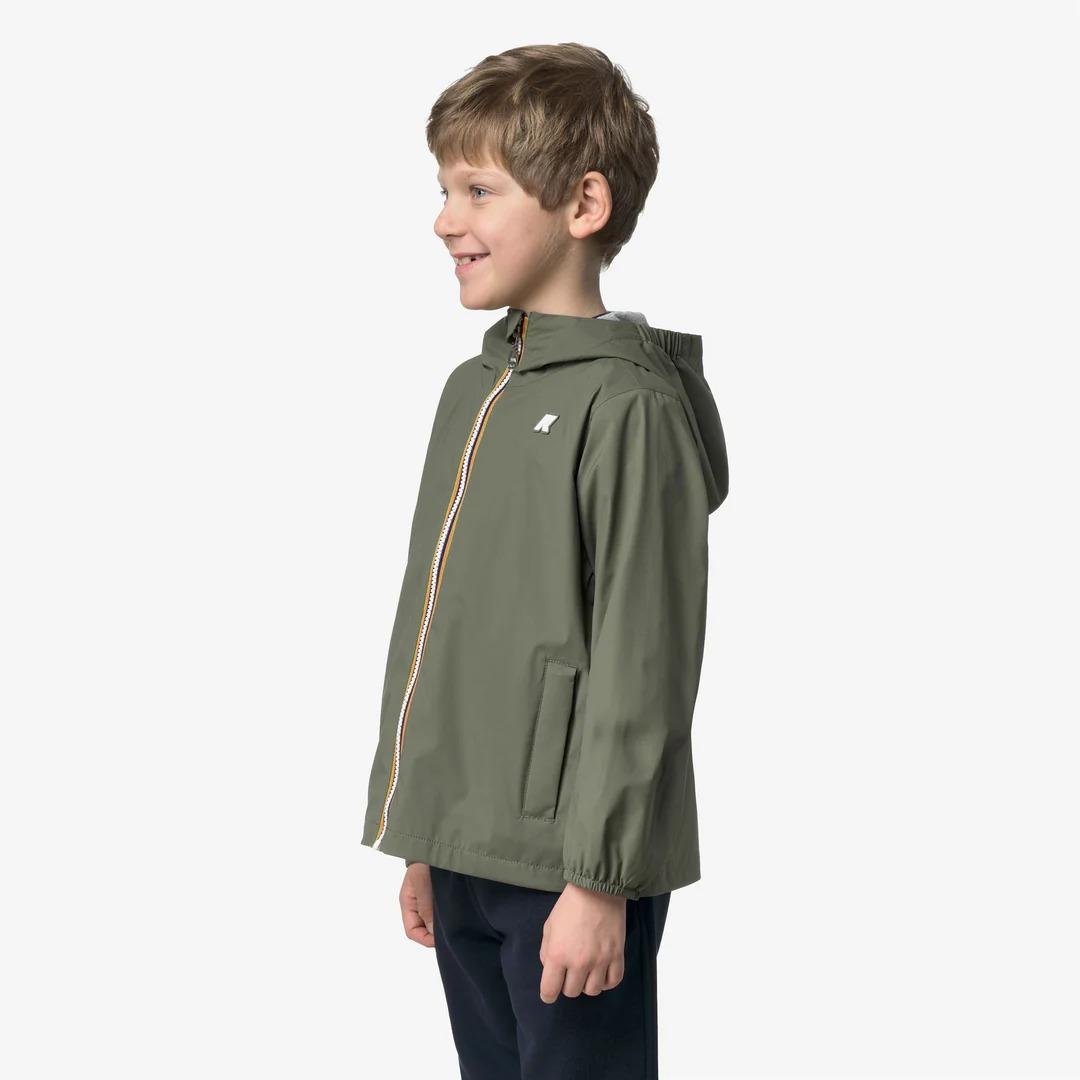 P. JACK STRETCH NYLON JERSEY<BR/>GREEN LICHEN K41335W V15 K-WAY 
