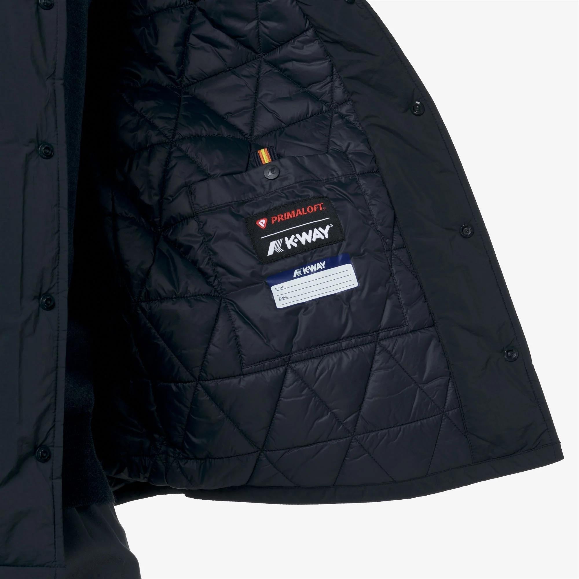 UMBERT PLAIN WARM<BR/>BLUE DEPTH K2136JW K89 K-WAY 