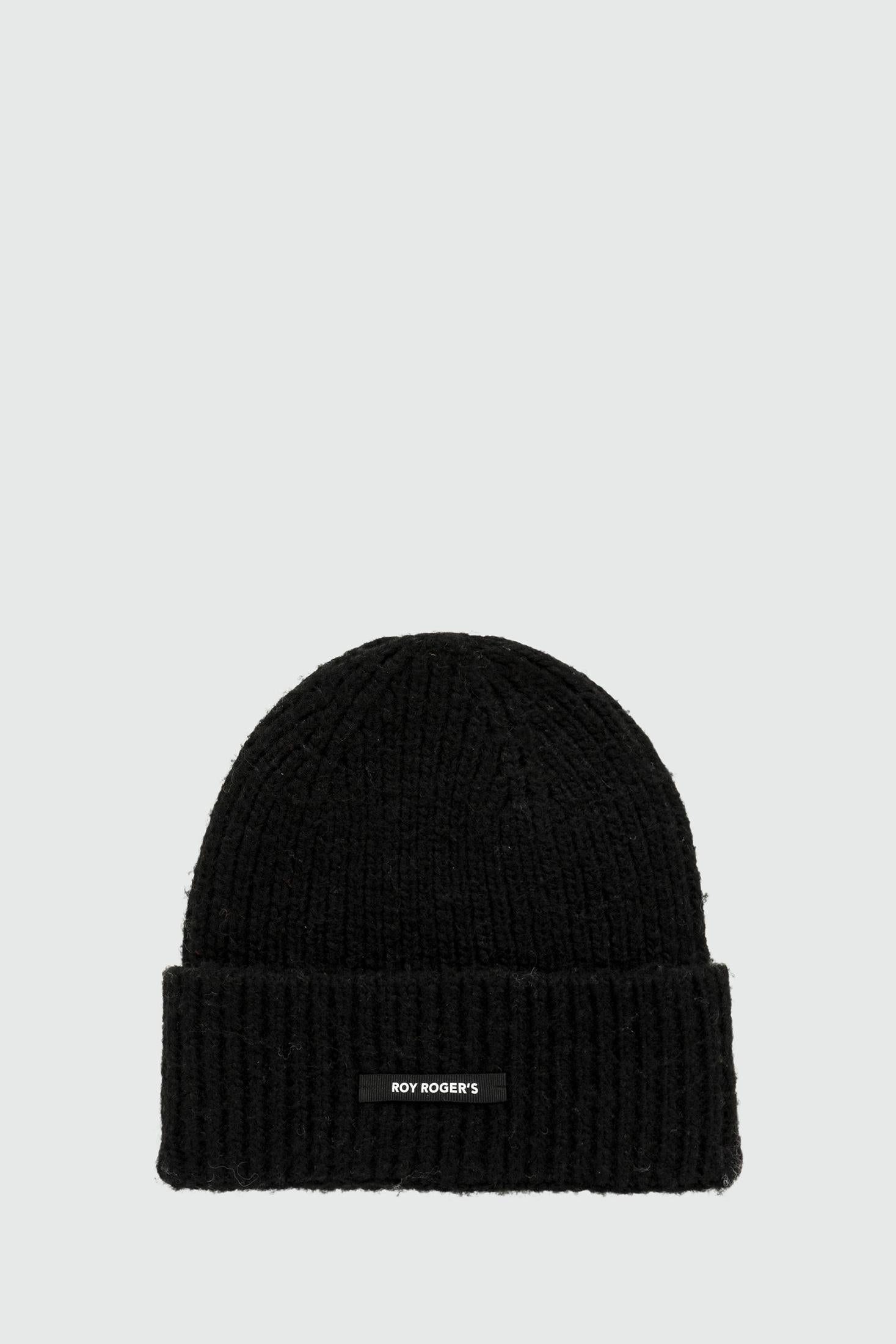 BEANIE IN MISTO LANA BLACK RND931CH47XXXX C0020 ROY ROGER'S 