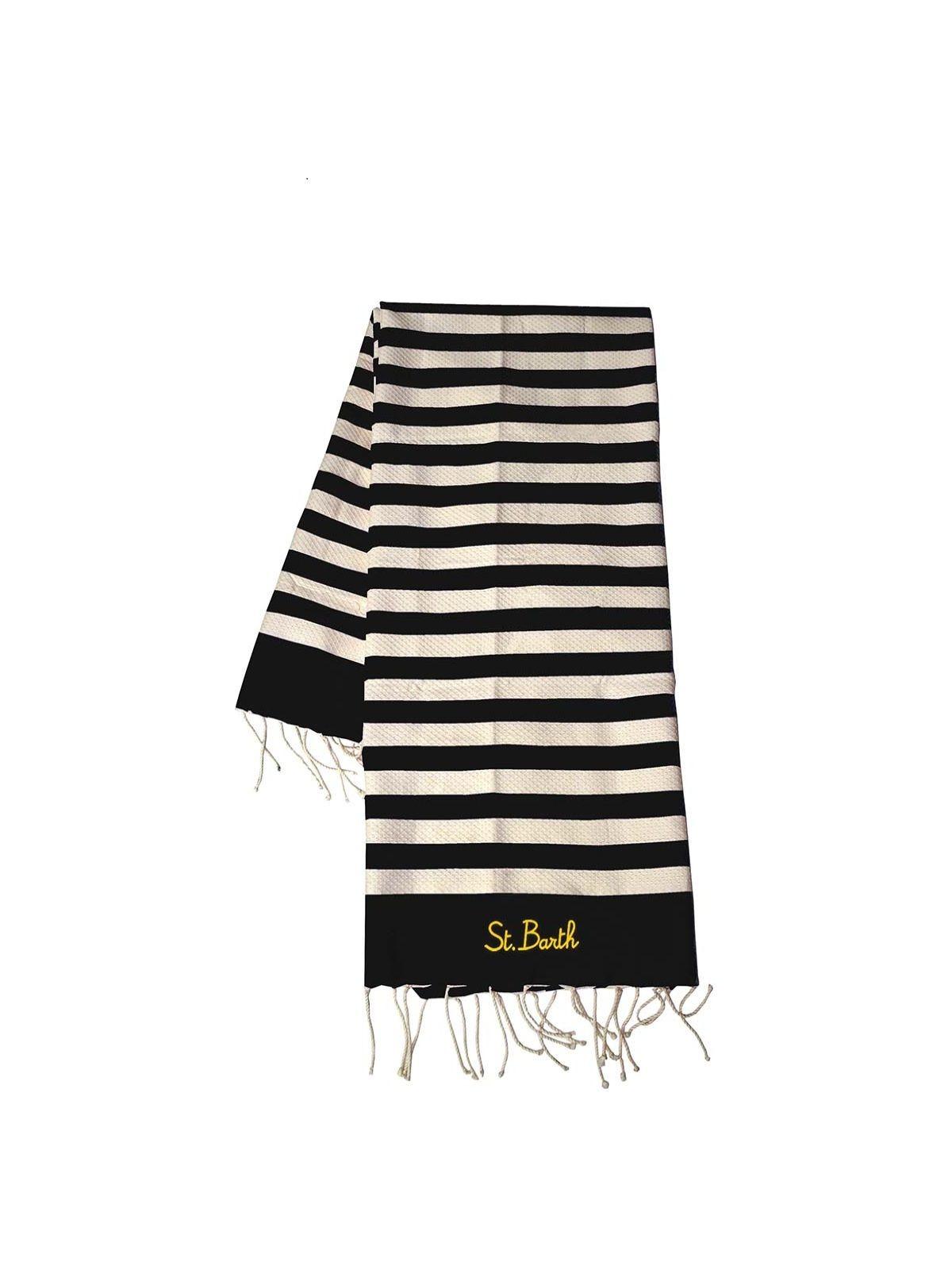Telo Mare MC2 Saint Barth Fouta Nero FOUT012 02752L MC2 SAINT BARTH 