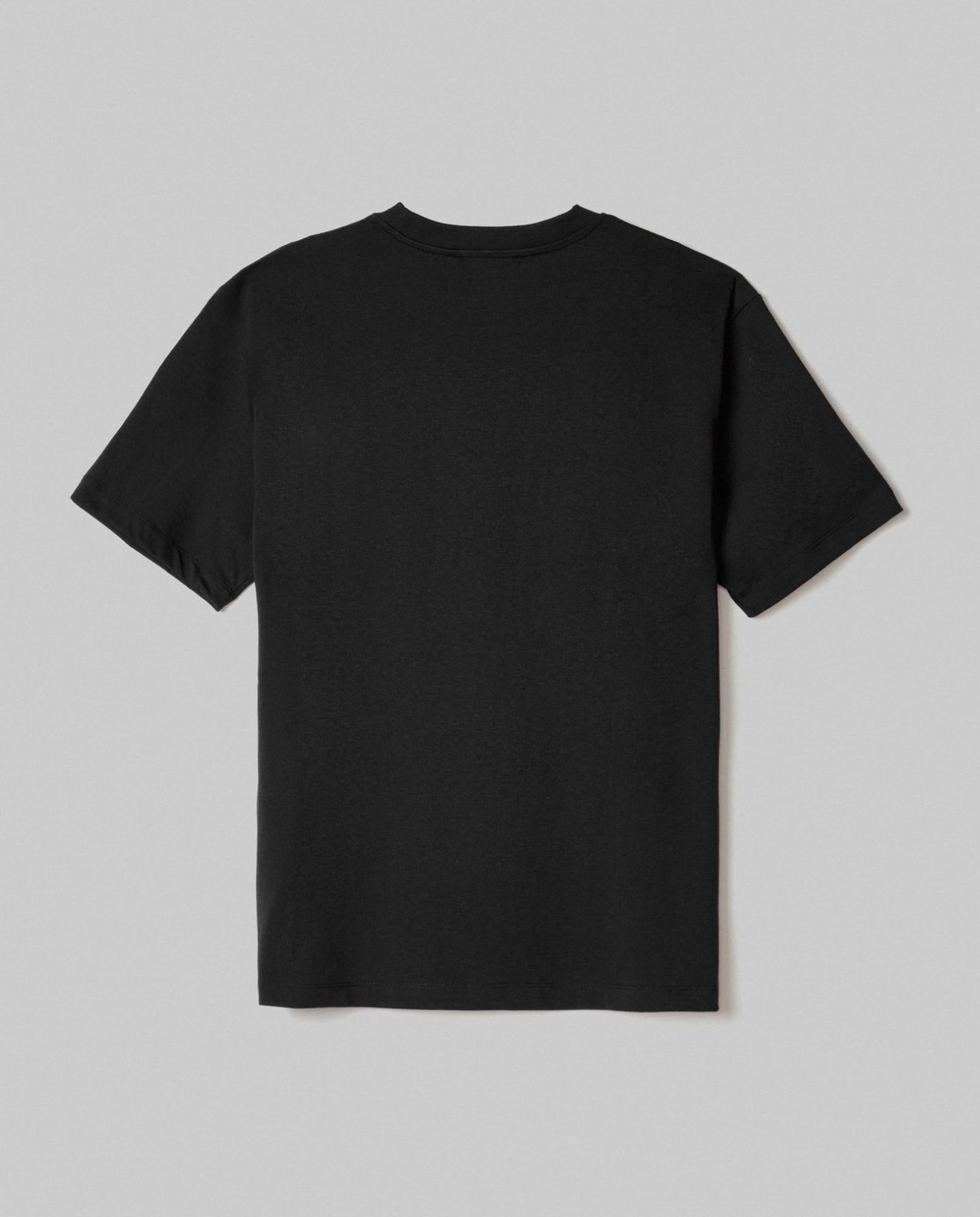 T-Shirt In Jersey Stampa College  Nero HINNOMINATE HMAABM01432-PTTS0037 NE01 HINNOMINATE 
