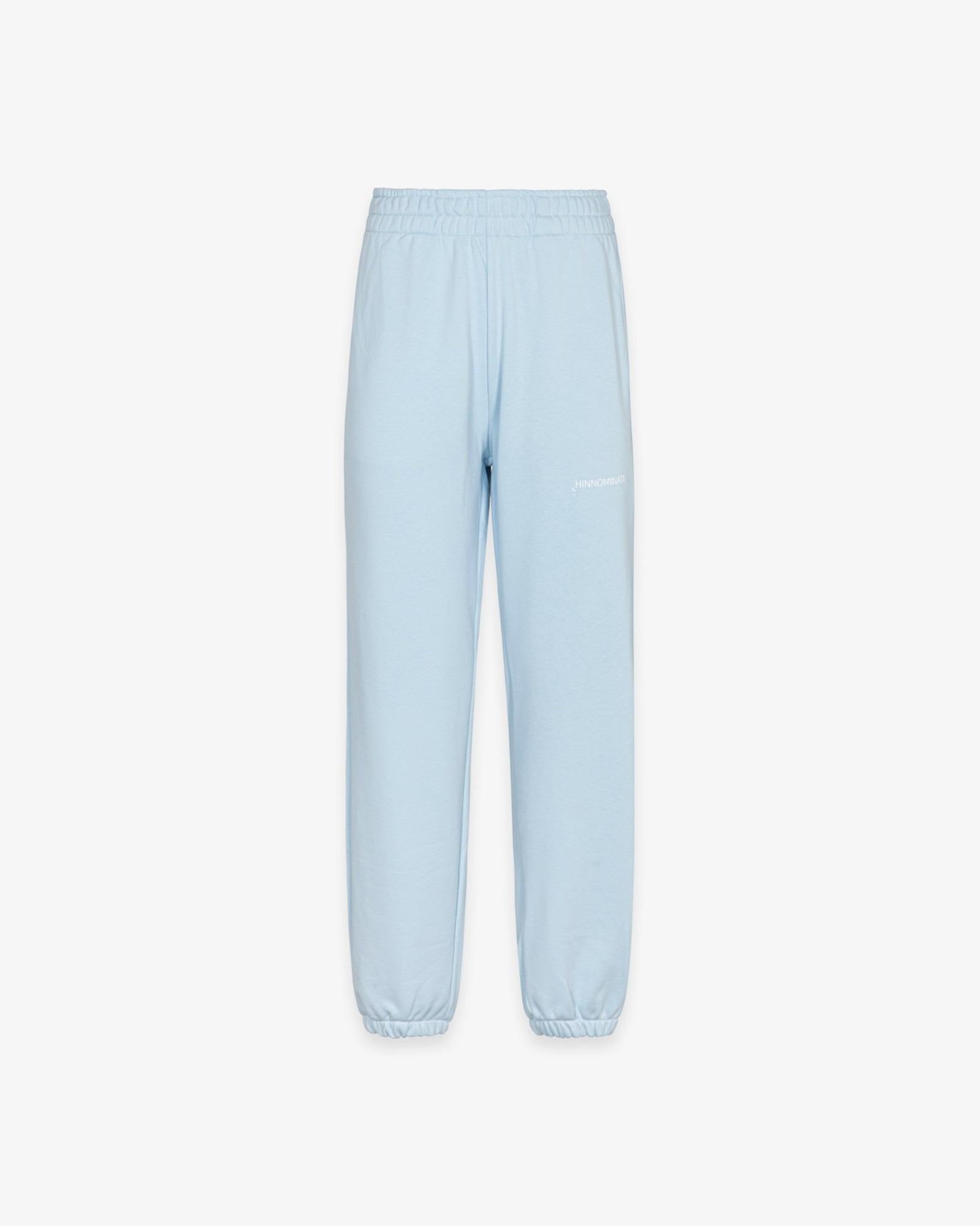 Pantaloni basic in felpa asciutto  Blu pastello HINNOMINATE HMABW02374-TMTF0009 BL66 HINNOMINATE 