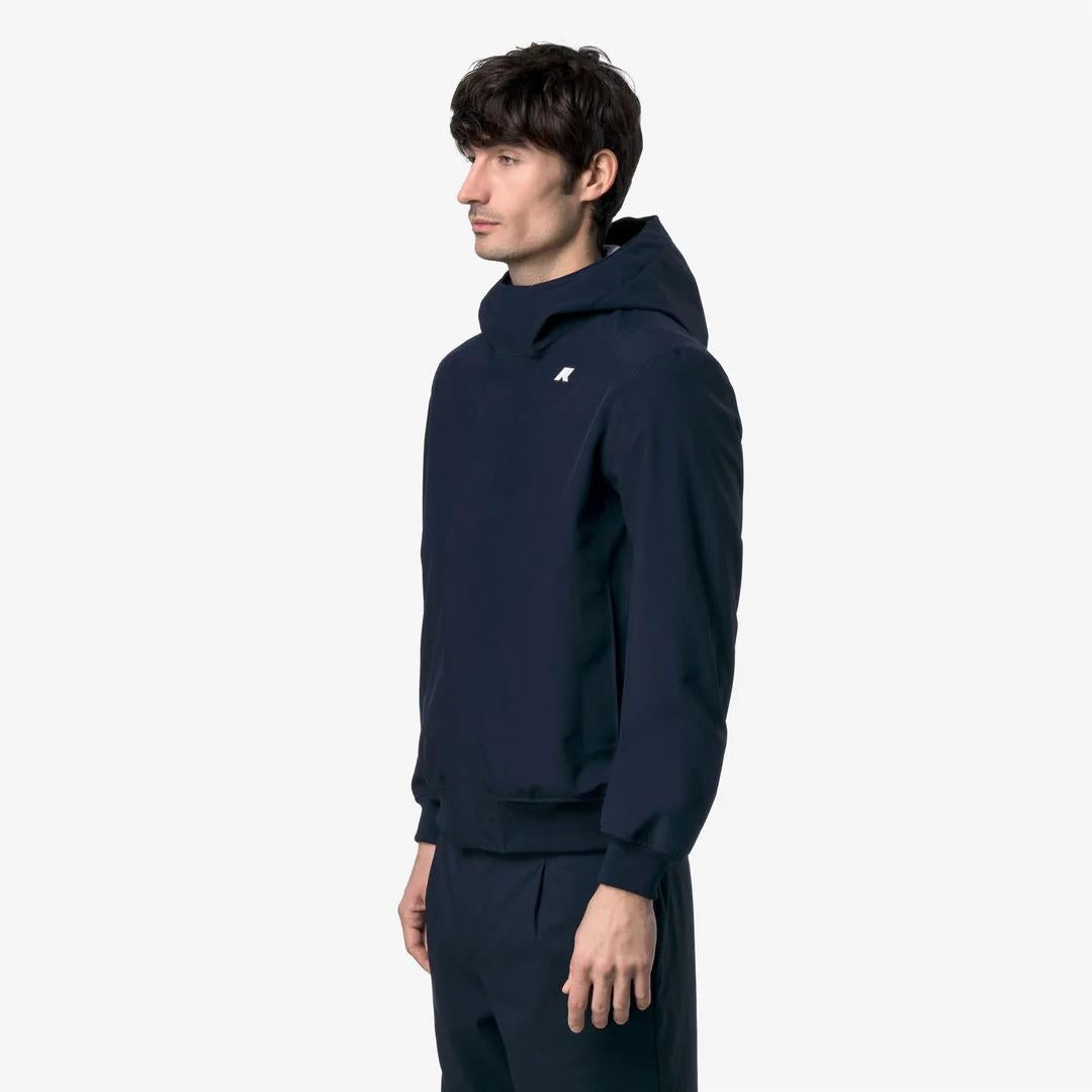 JOACHIM BONDED JERSEY<BR/>BLUE DEPTH K2145MW K89 K-WAY 