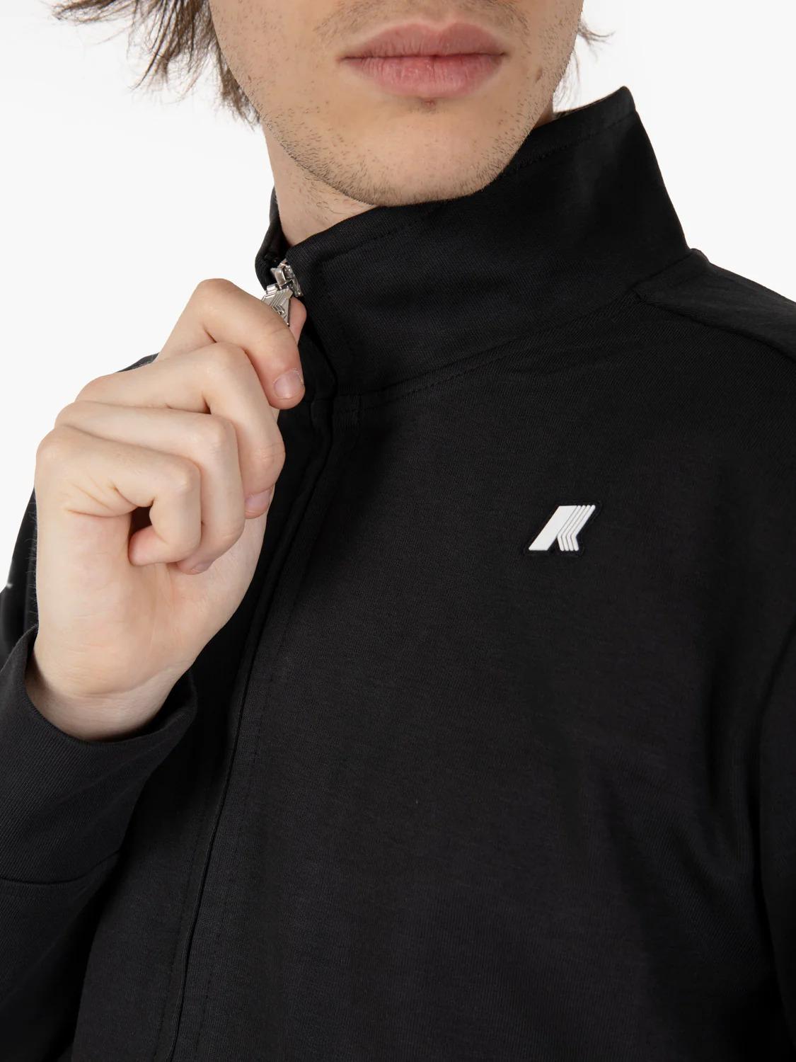 HAYCE INTERLOCK BLACK PURE K81369W USY K-WAY 