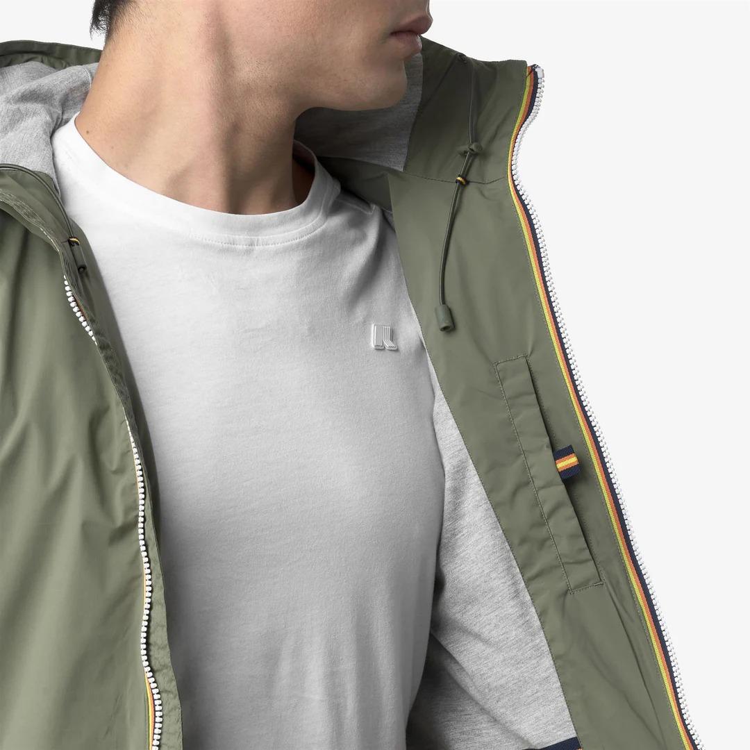 JACK STRETCH NYLON JERSEY<BR/>GREEN LICHEN K3123UW V15 K-WAY 