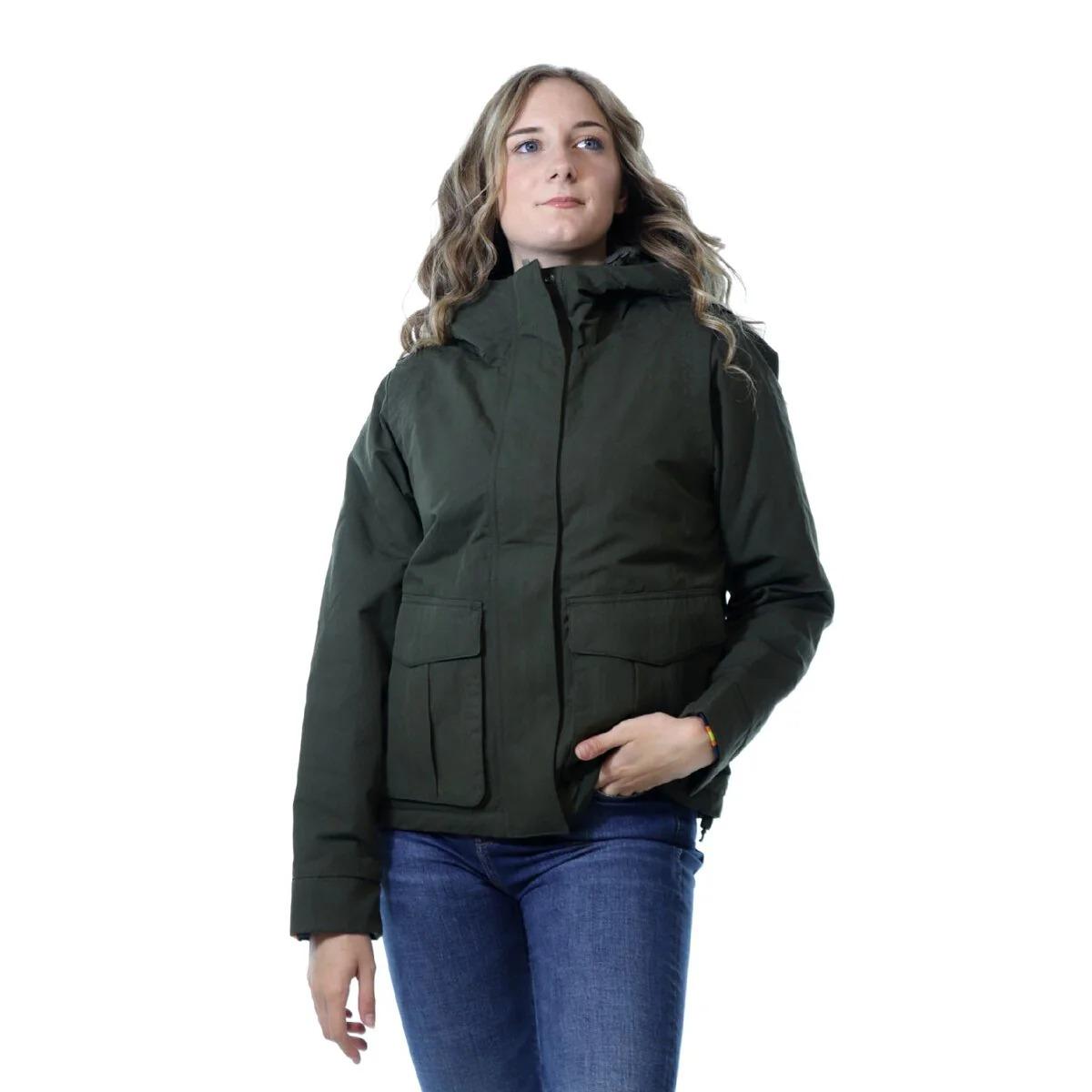 K-WAY Ideler Cotton Feel Green blackish-green black K7136FW BB3 K-WAY 