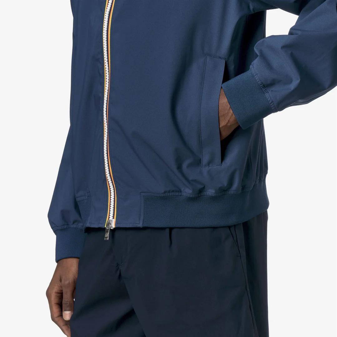 ARSENE STRETCH DOT<BR/>BLUE INSIGNIA K3157BW B67 K-WAY 