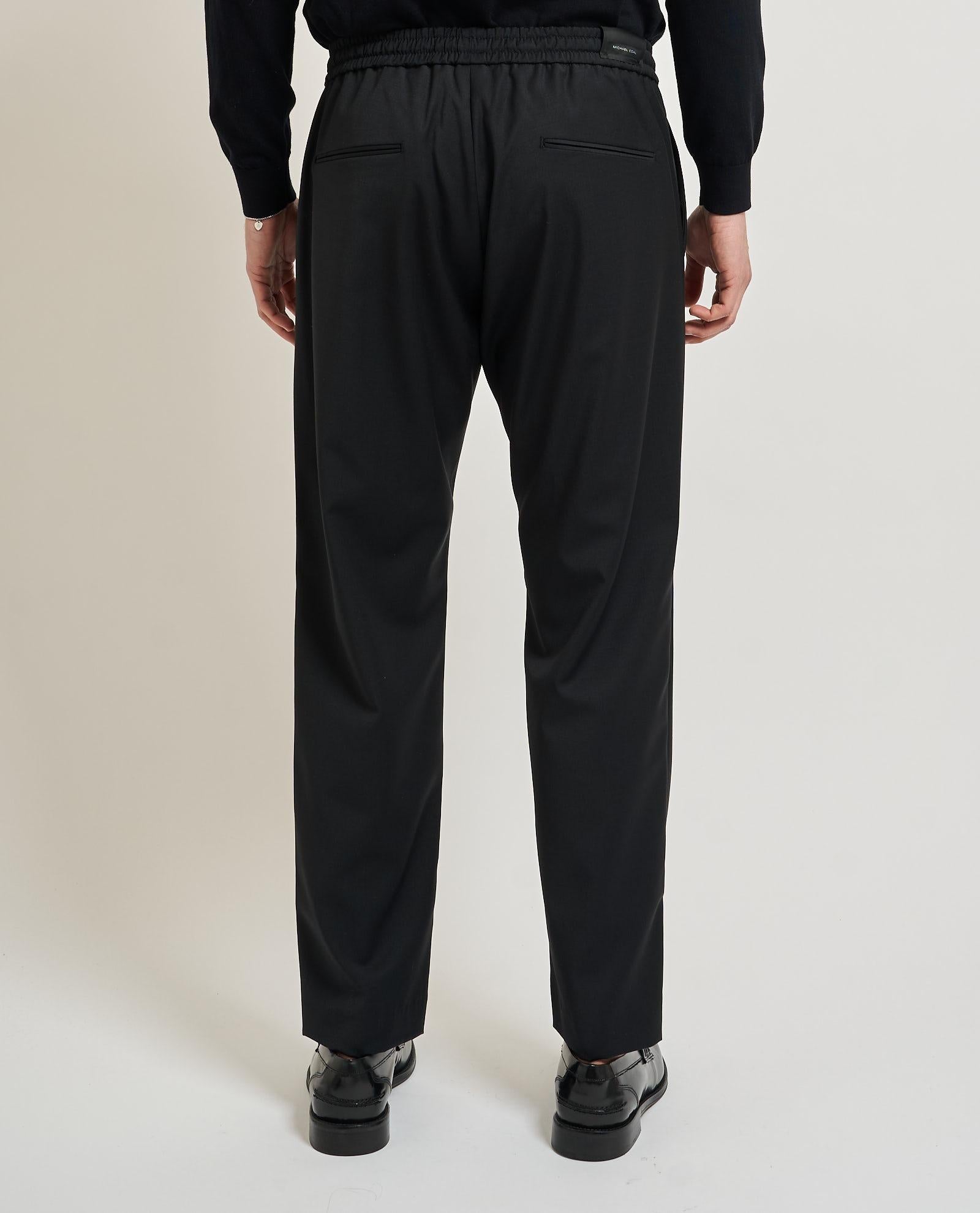 Pantaloni uomo in cotone Michael Coal Nero MCADA3687S26019 MCADA3687S26 019 MICHAEL COAL 