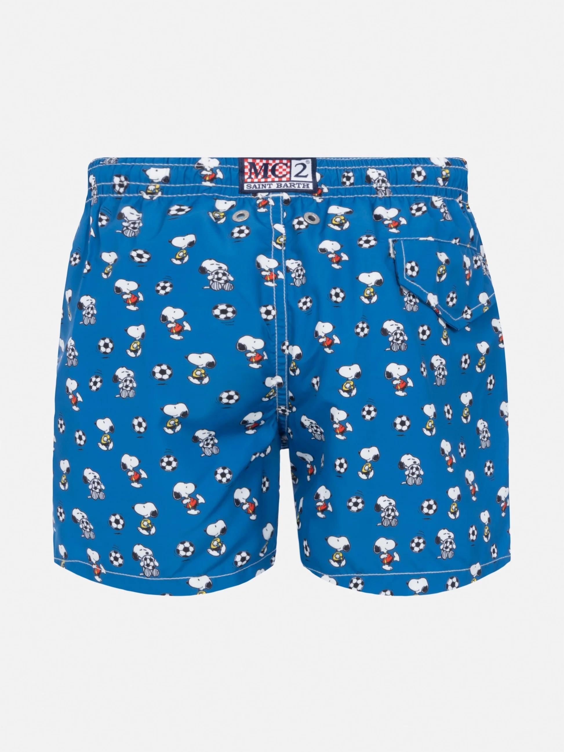 Costume mare Jean Lighting in tessuto leggero con stampa Snoopy | SNOOPY PEANUTS® SPECIAL EDITION JEA0004 02476L MC2 SAINT BARTH 