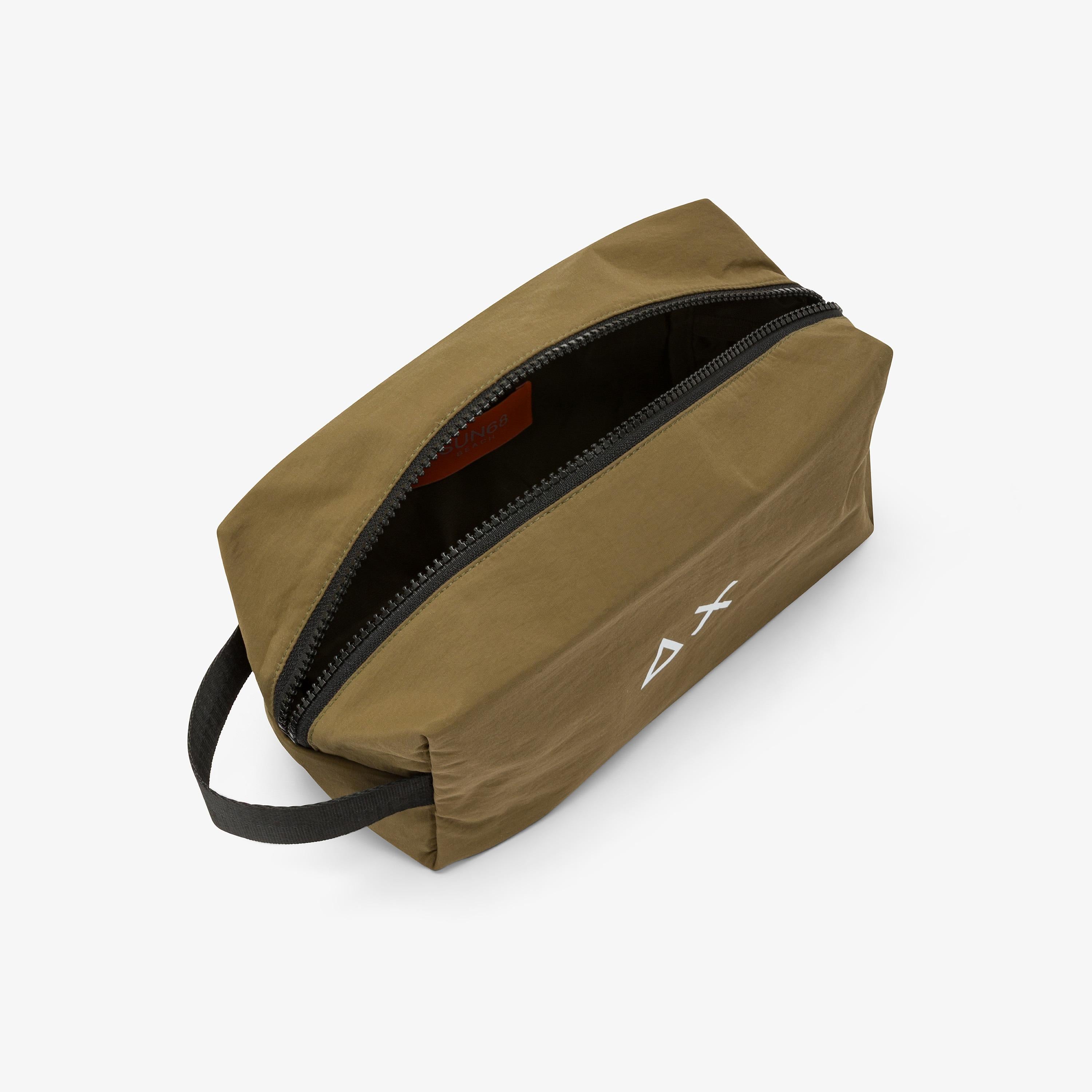 SUN68 Nylon beauty case Militare Scuro W36105 74 SUN 68 