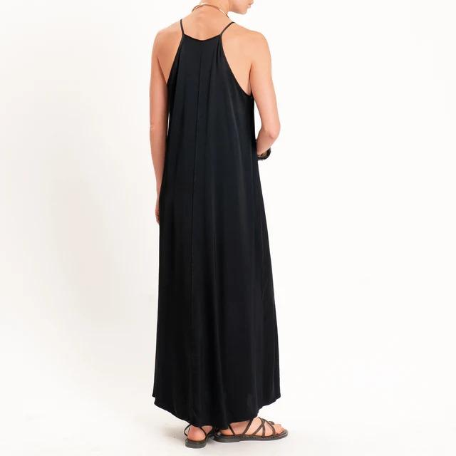 Vicolo-Abito vogatore in satin - nero TAB2585 NERO VICOLO 