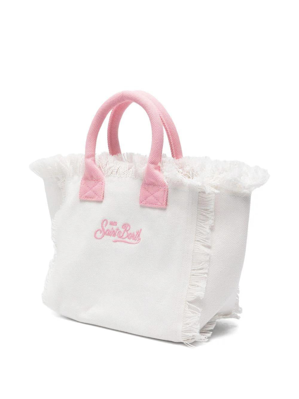 Borsa Colette MC2 Saint Barth bianca con ricamo Labubu COL0001 02634L MC2 SAINT BARTH 